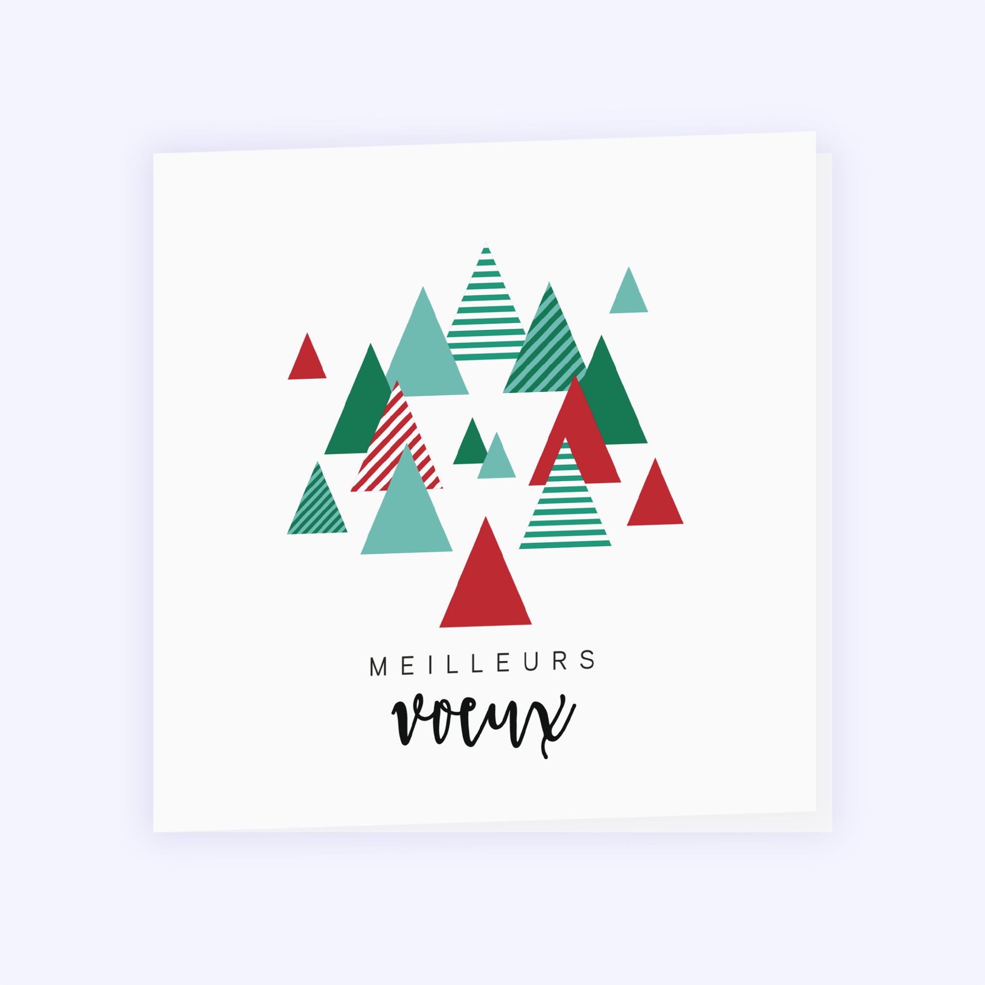 Graphik Christmas | Vœux professionnels • Carte de voeux photo N° 1