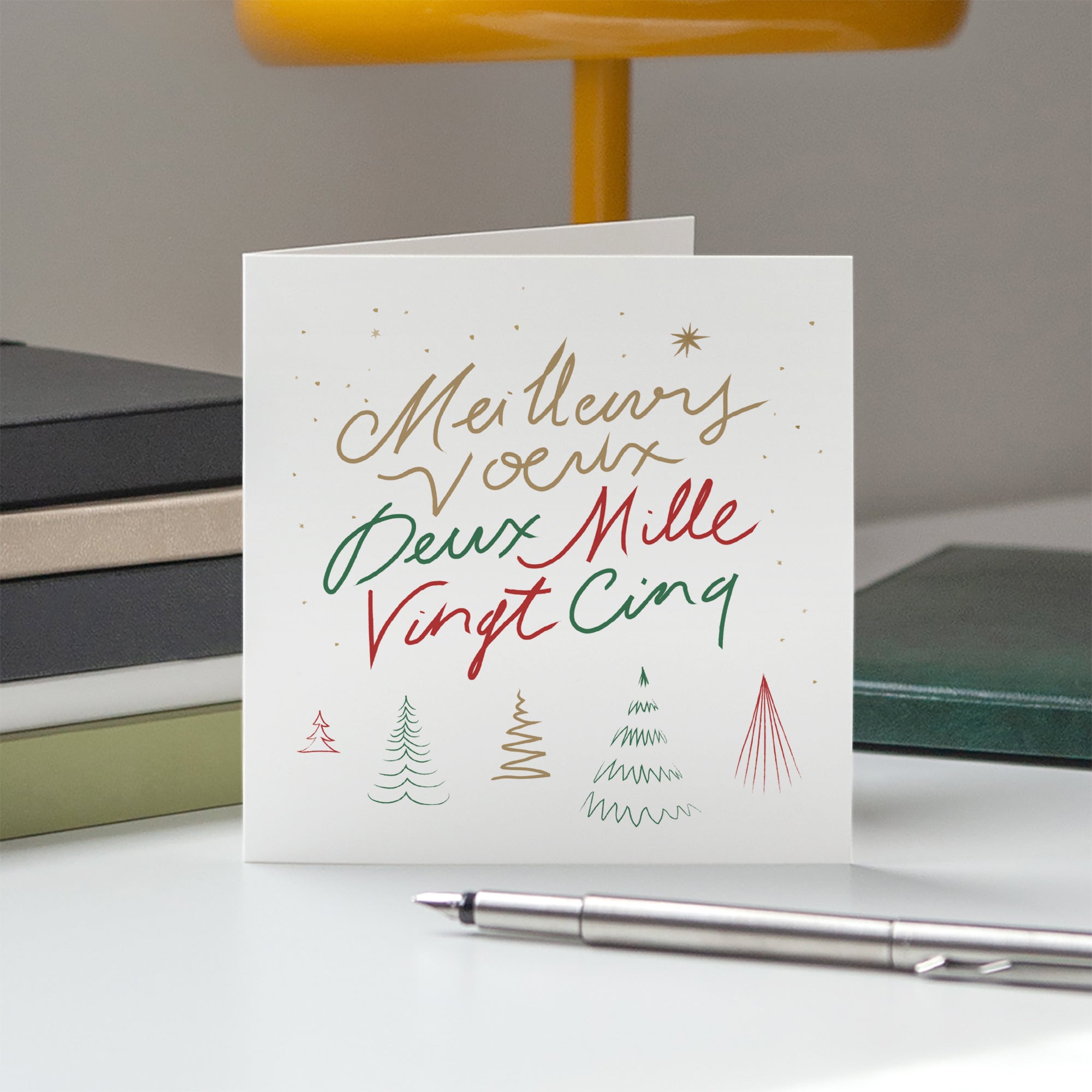 Voeux manuscrit | Vœux professionnels • Carte de voeux photo N° 5