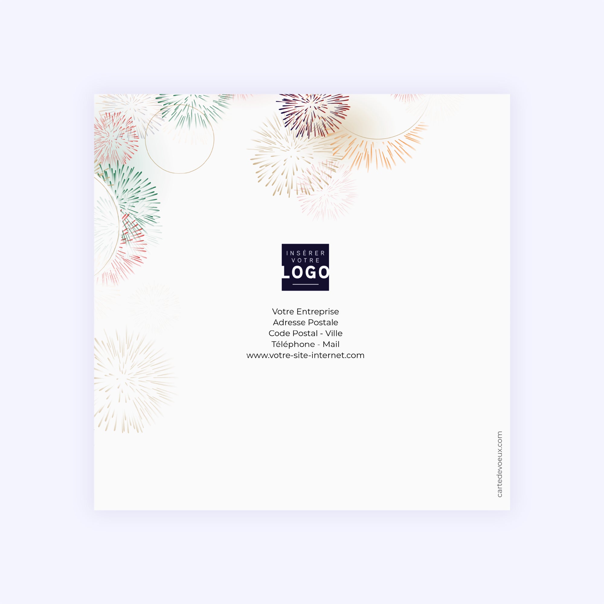 Bouquet final | Vœux professionnels • Carte de voeux photo N° 3
