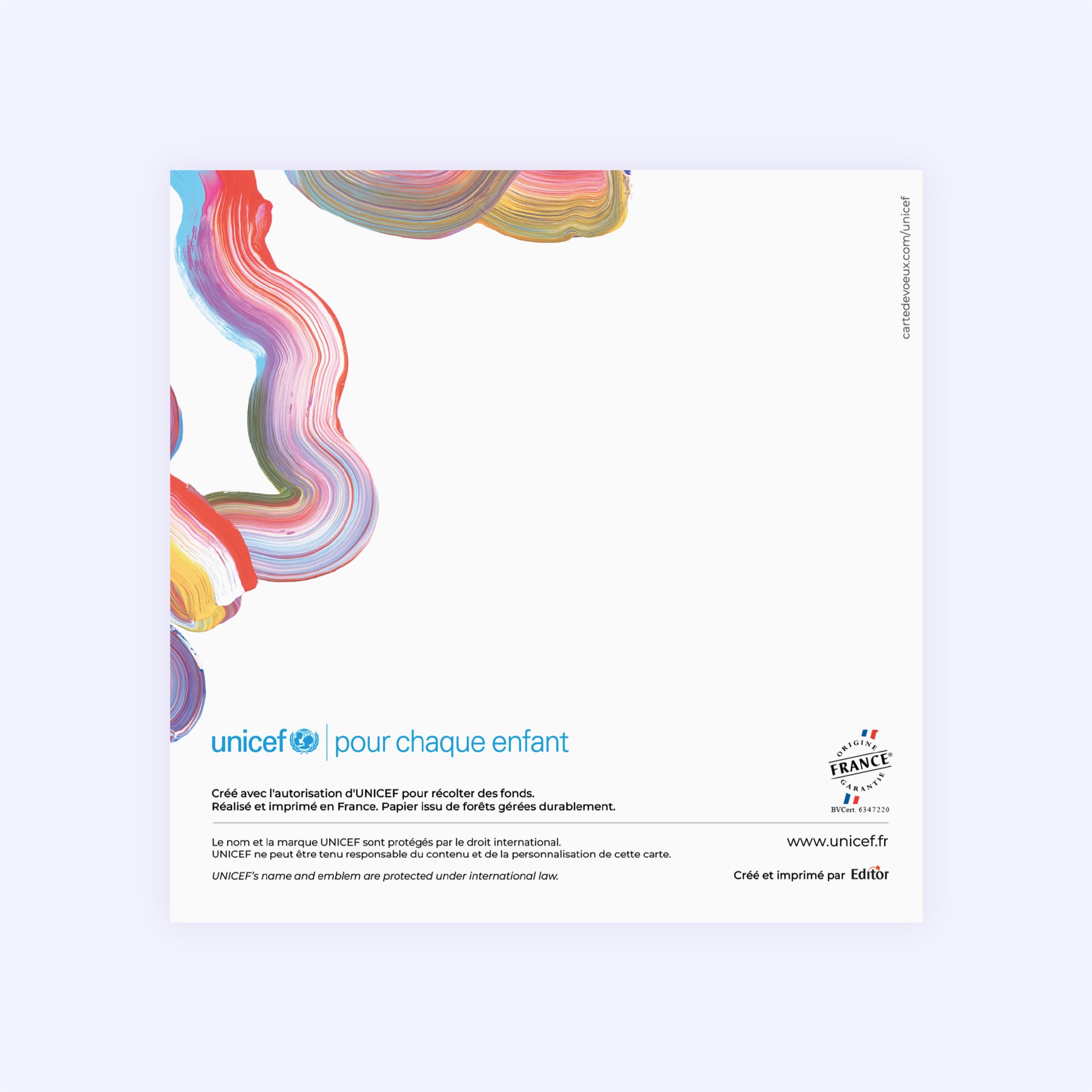 Vœux colorés | Vœux professionnels • Carte de voeux photo N° 3