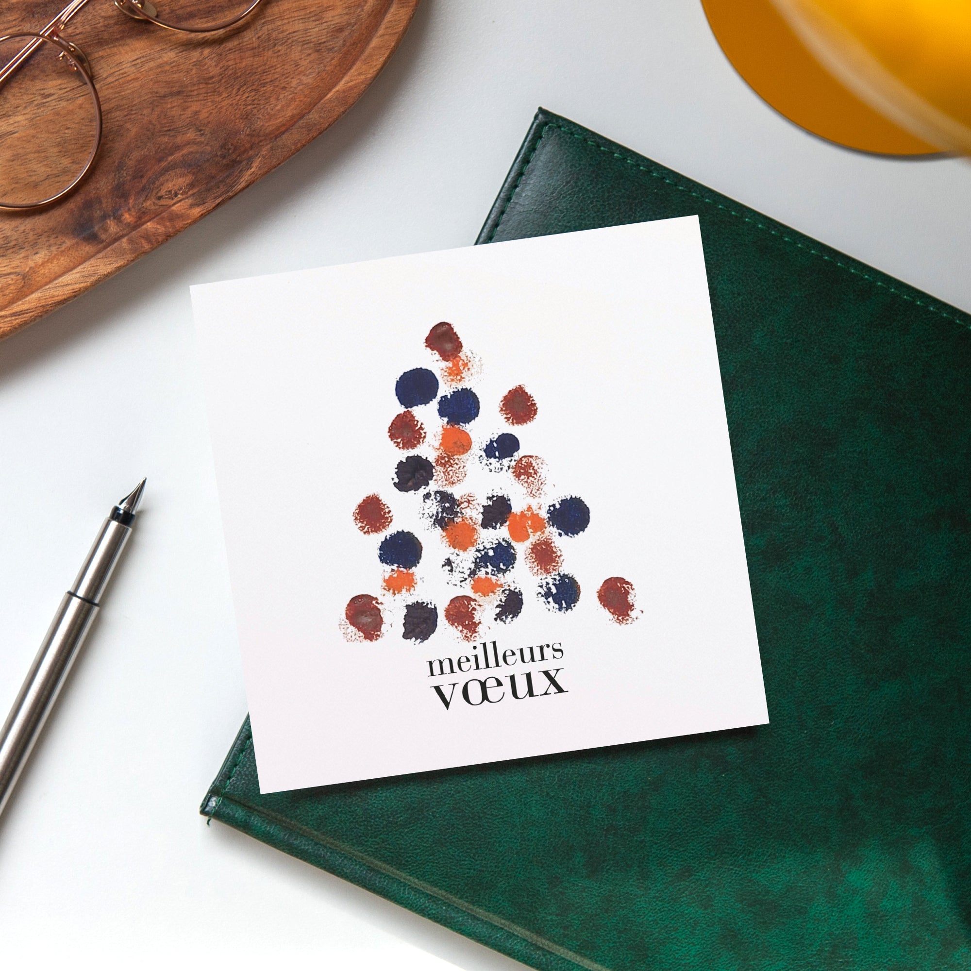 Sapin Art | Vœux professionnels • Carte de voeux photo N° 4