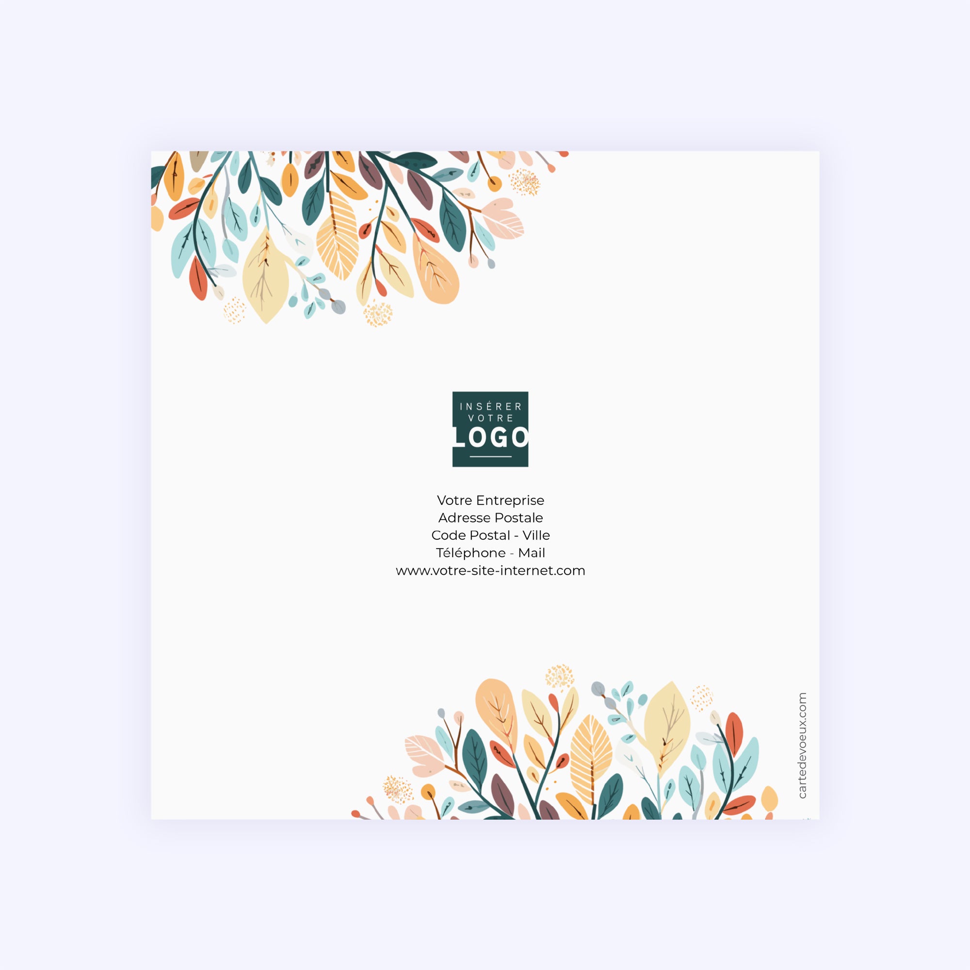 Les racines de l'arbre | Vœux professionnels • Carte de voeux photo N° 3