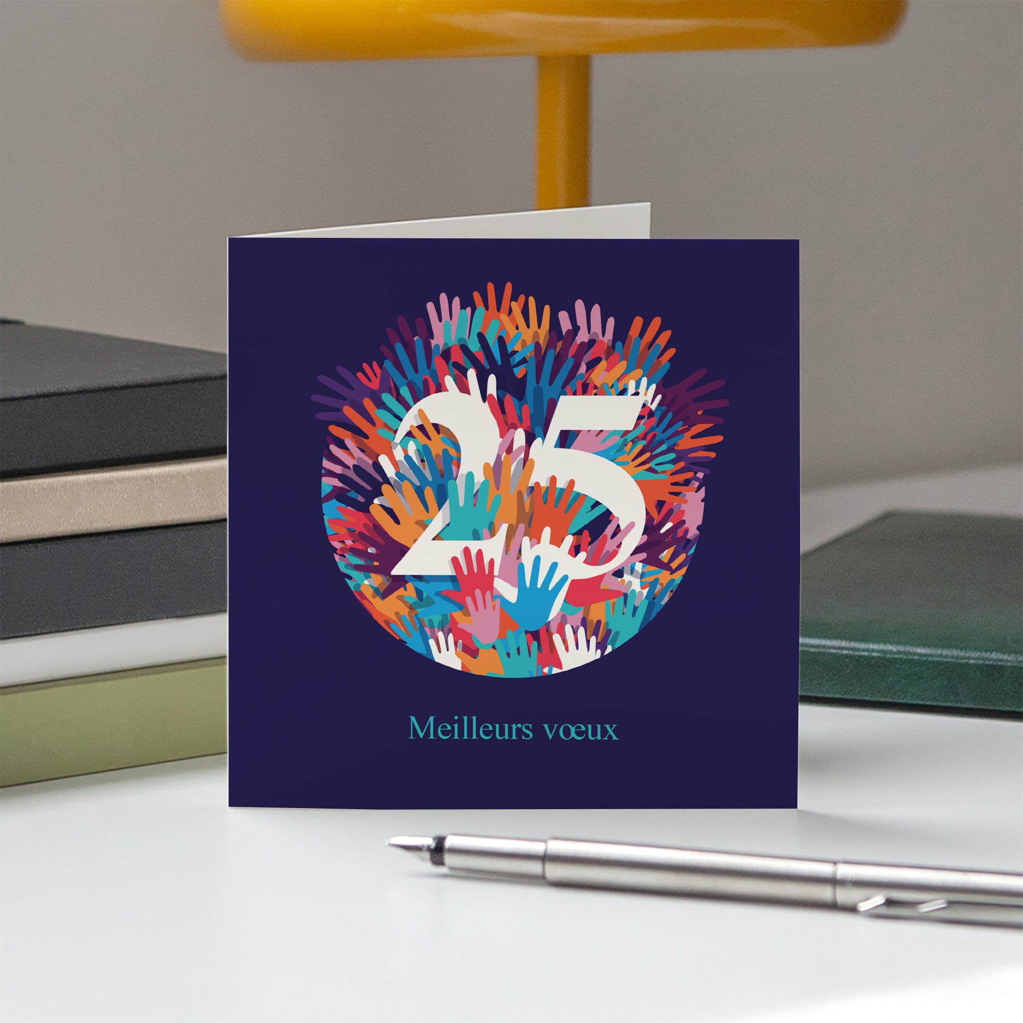Tous ensemble | Vœux professionnels • Carte de voeux photo N° 5
