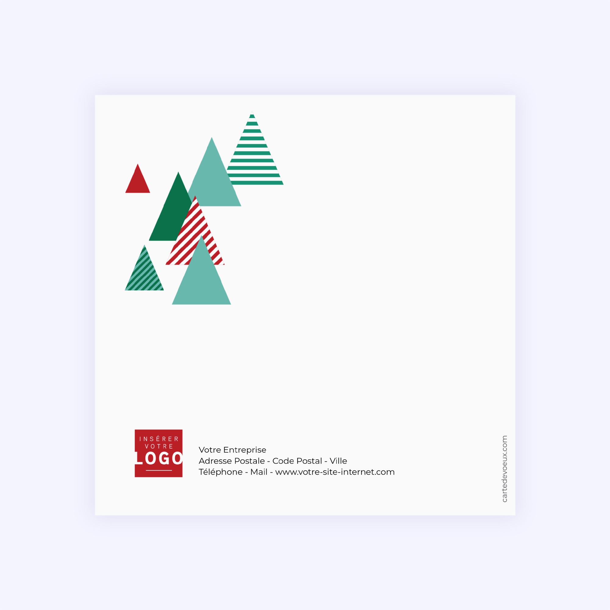 Graphik Christmas | Vœux professionnels • Carte de voeux photo N° 3