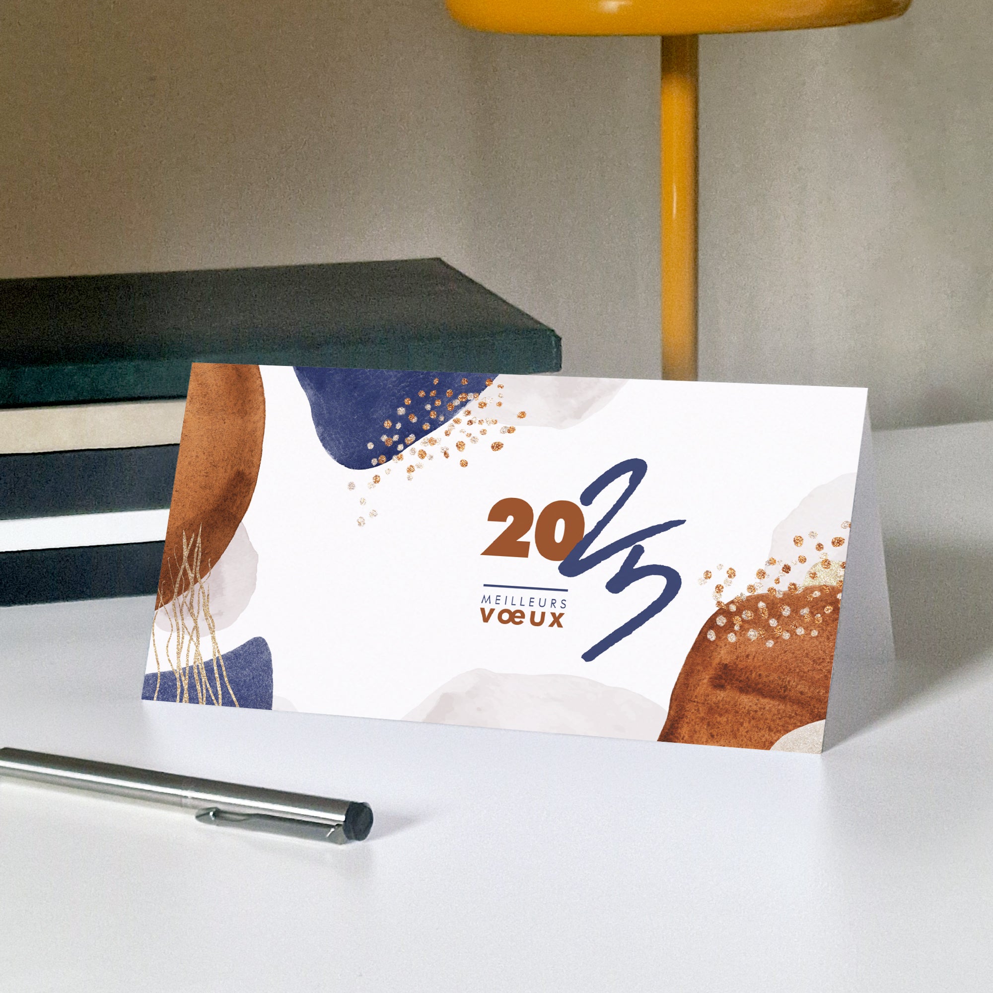 Abstraction marine | Vœux professionnels • Carte de voeux photo N° 5