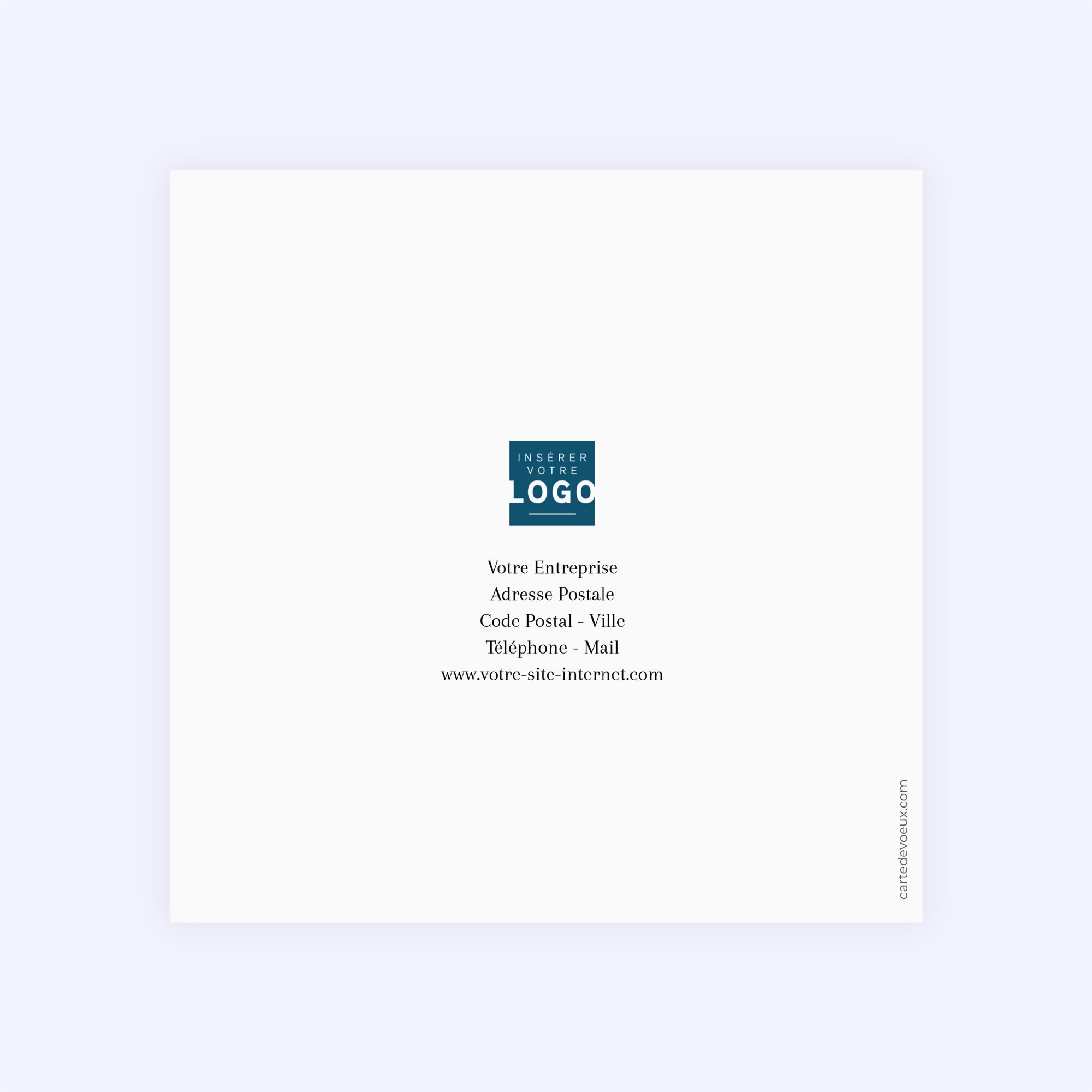 Rosée du lac | Vœux professionnels • Carte de voeux photo N° 3