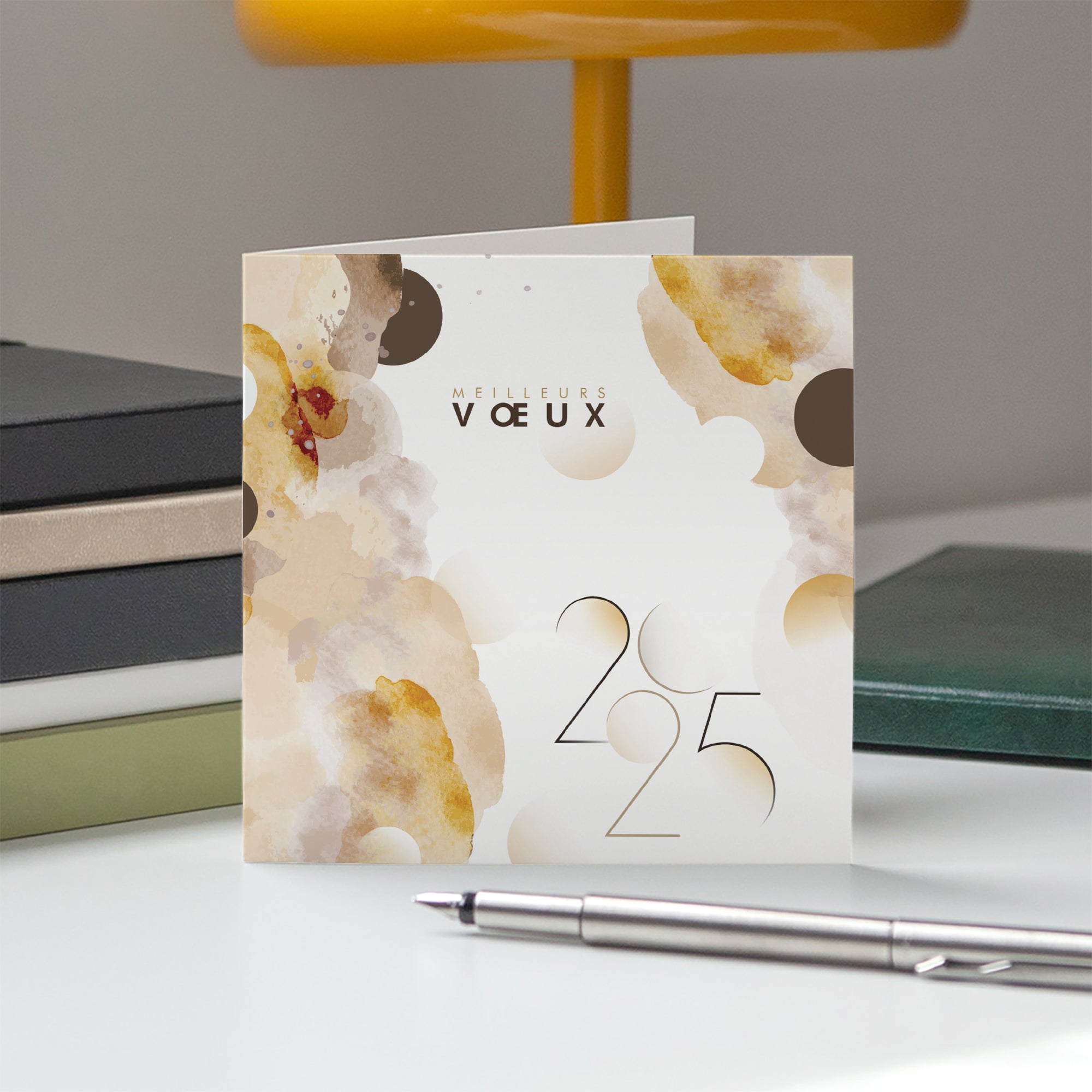 Brume colorée | Vœux professionnels • Carte de voeux photo N° 5