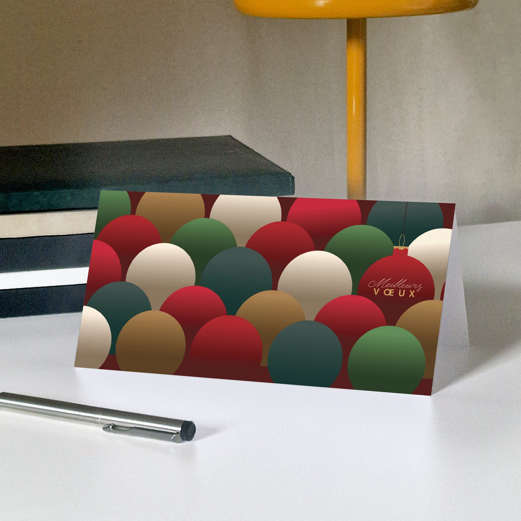 Multi boules | Vœux professionnels • Carte de voeux photo N° 5