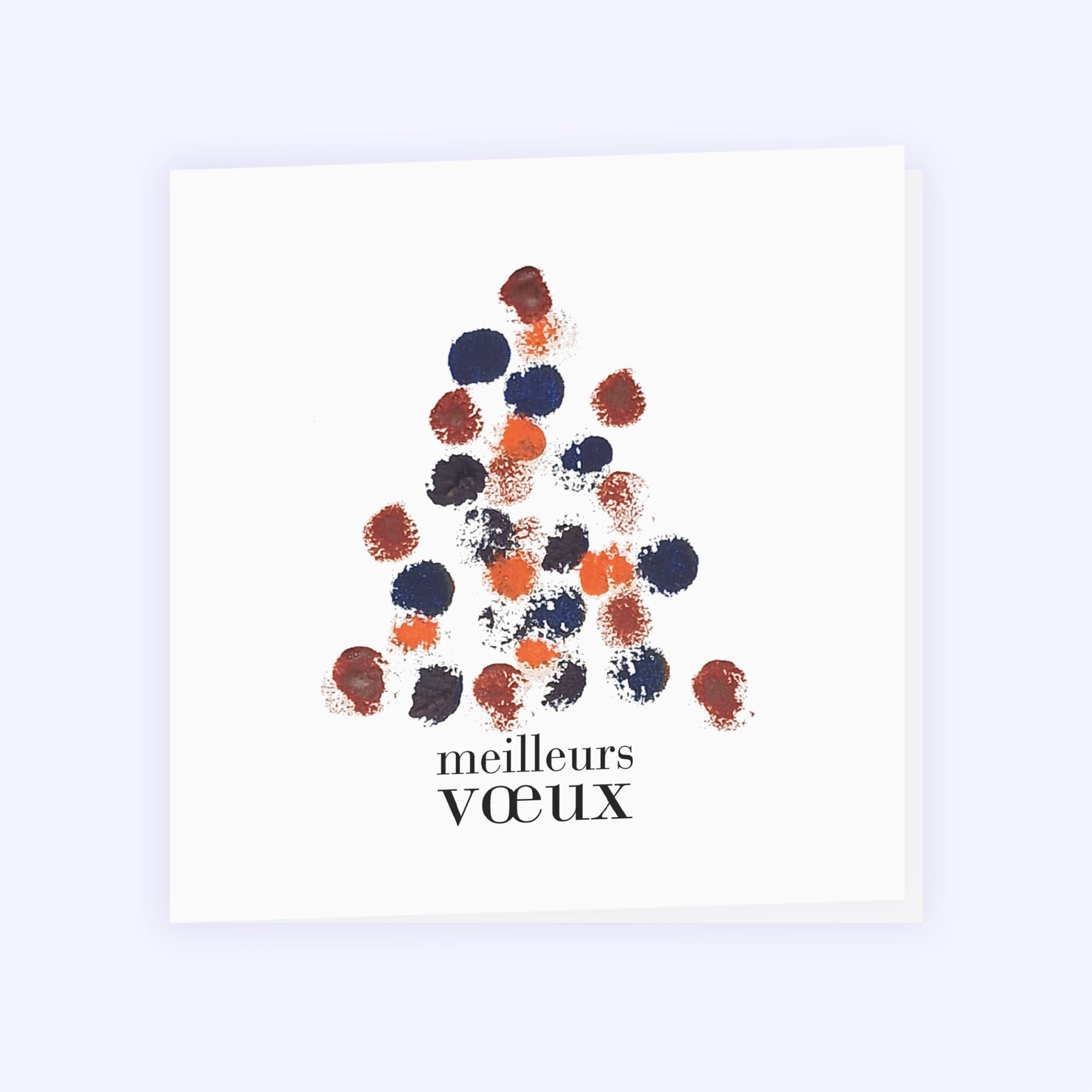 Sapin Art | Vœux professionnels • Carte de voeux photo N° 1