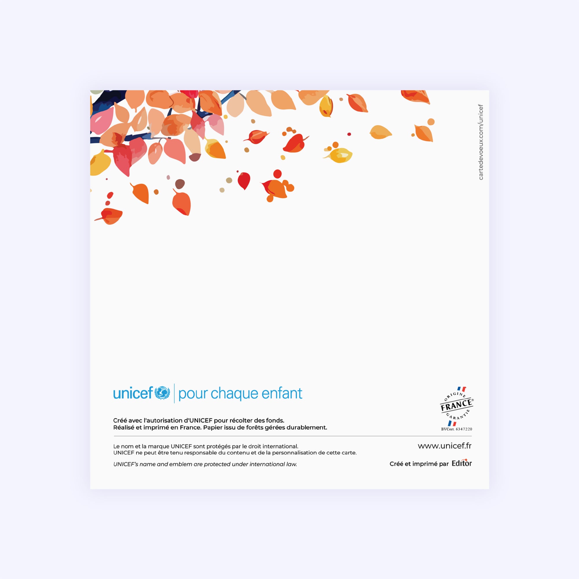Arbre à vœux | Vœux professionnels • Carte de voeux photo N° 3