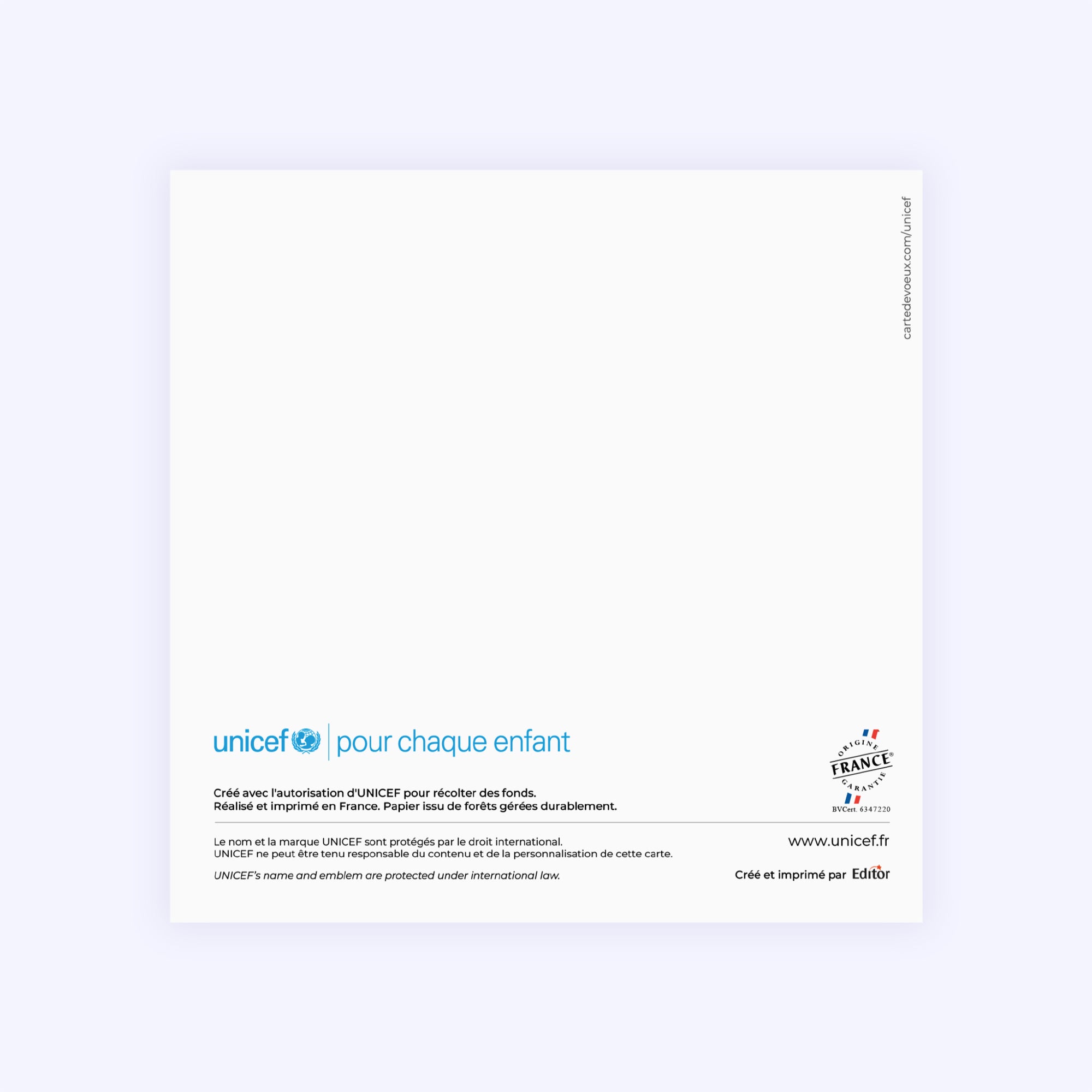 Eléments naturels | Vœux professionnels • Carte de voeux photo N° 3