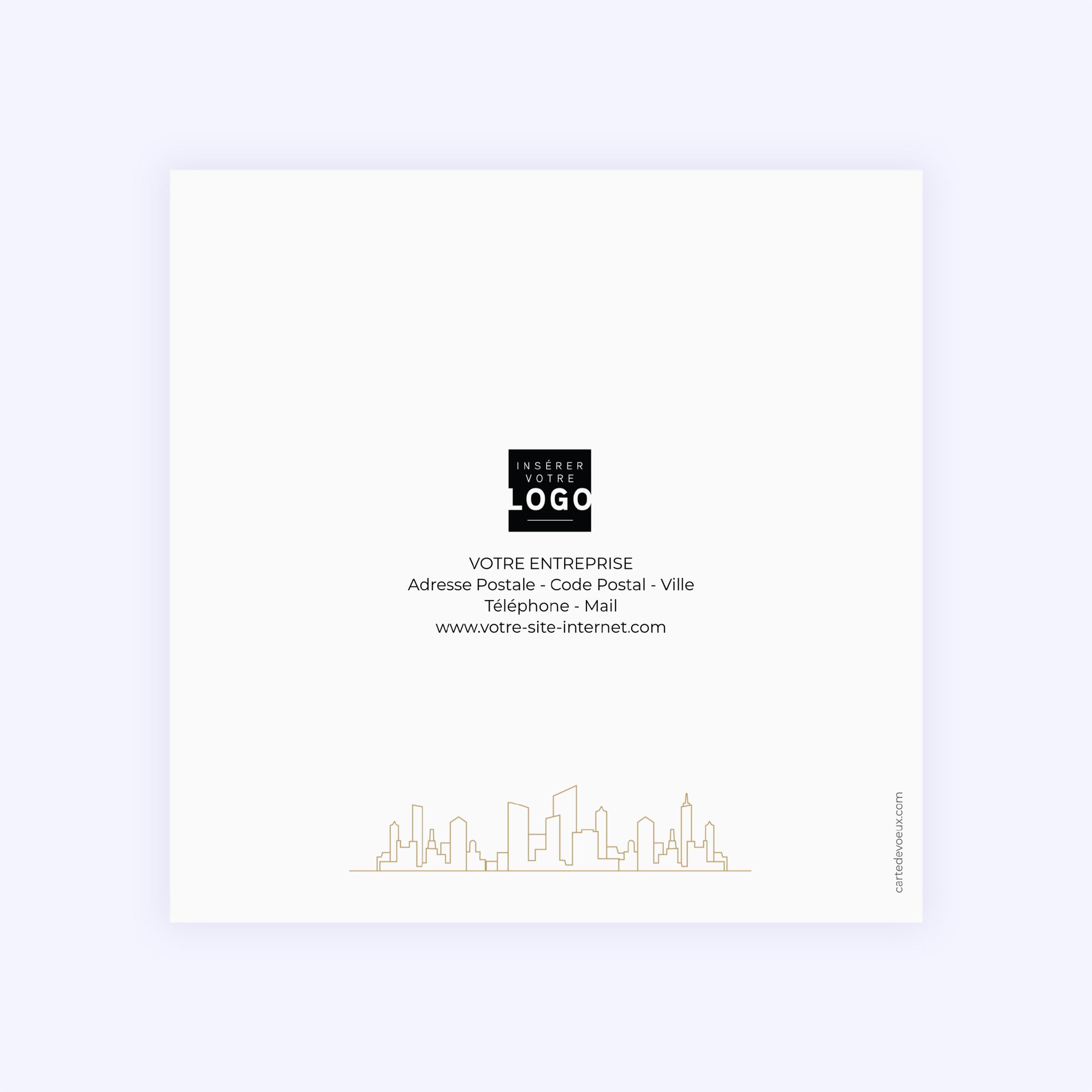 Nouveaux Horizons | Vœux professionnels • Carte de voeux photo N° 3