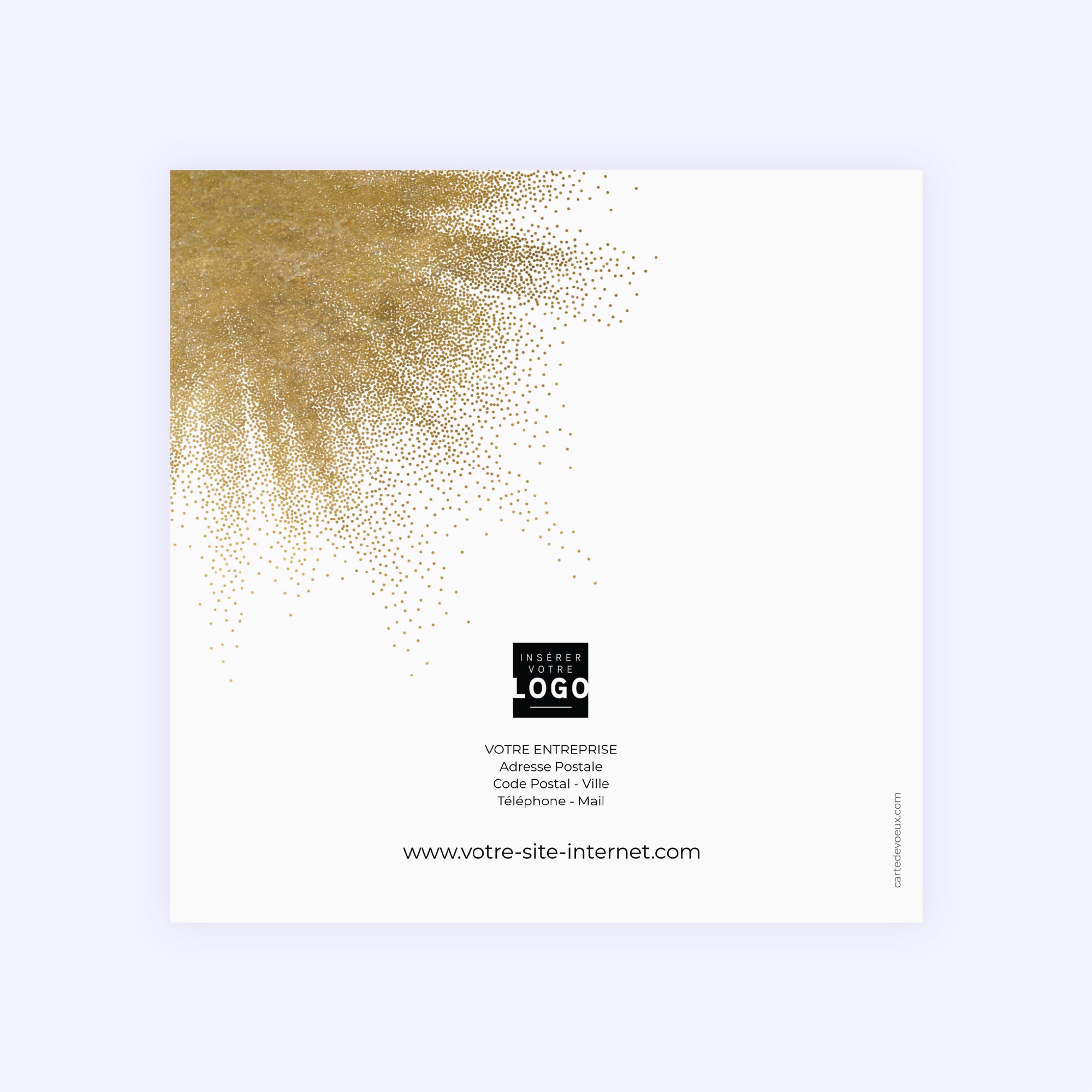 Touche Dorée | Vœux professionnels • Carte de voeux photo N° 3