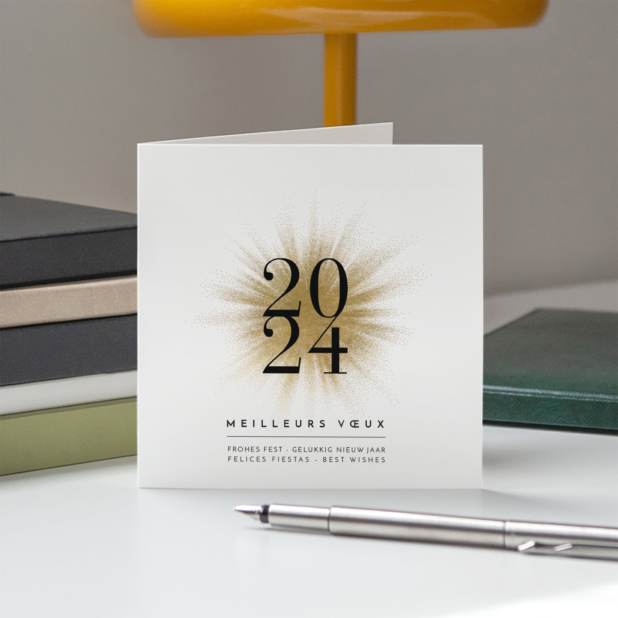 Touche Dorée | Vœux professionnels • Carte de voeux photo N° 5