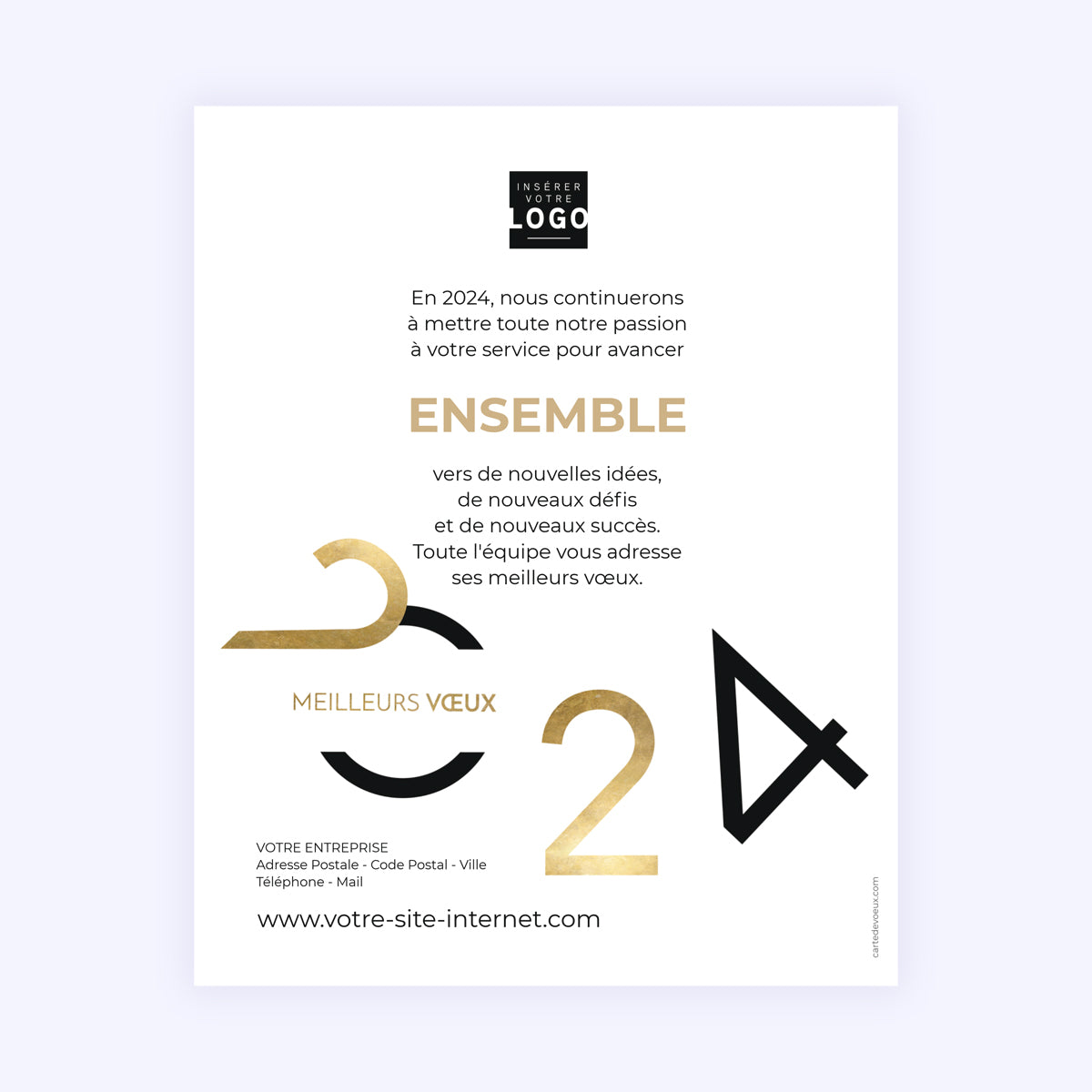 Effets de Style | Vœux professionnels • Carte virtuelle photo N° 1