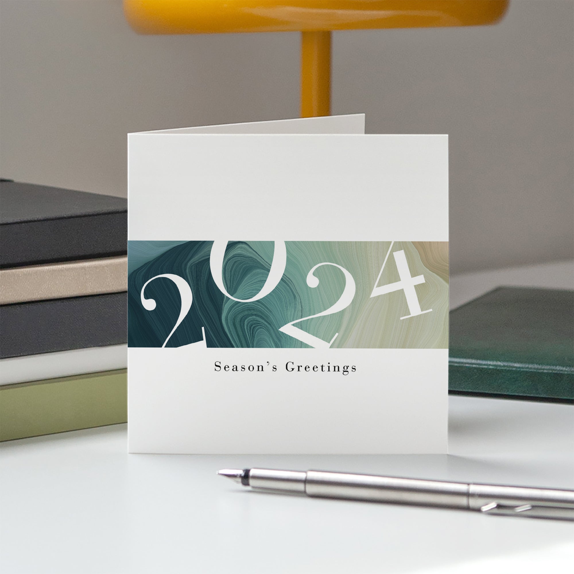 Effet Marbre | Vœux professionnels • Carte de voeux photo N° 5