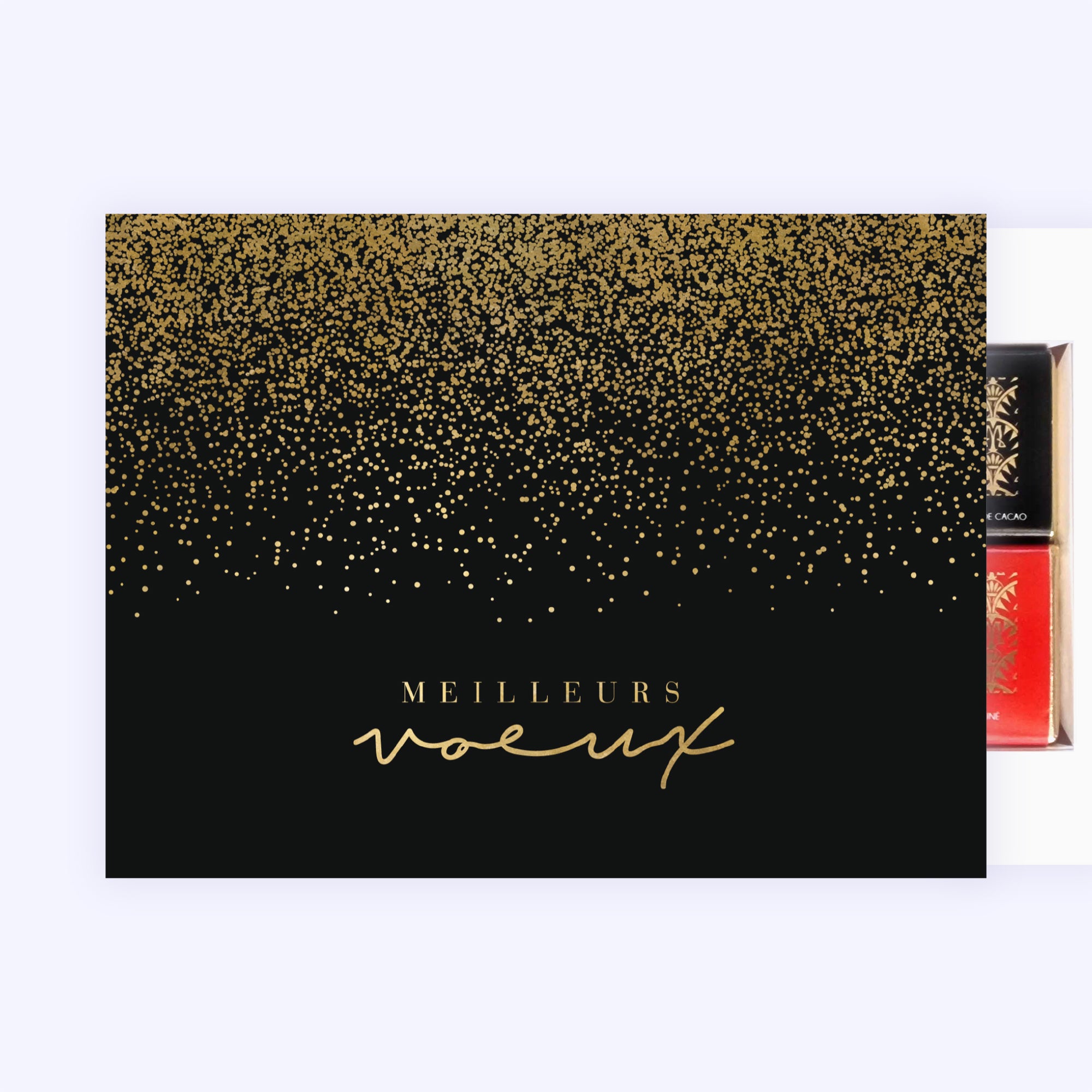 Poudre d'Or | Vœux professionnels • Boite chocolat personnalisée • Maxim's de Paris photo N° 2