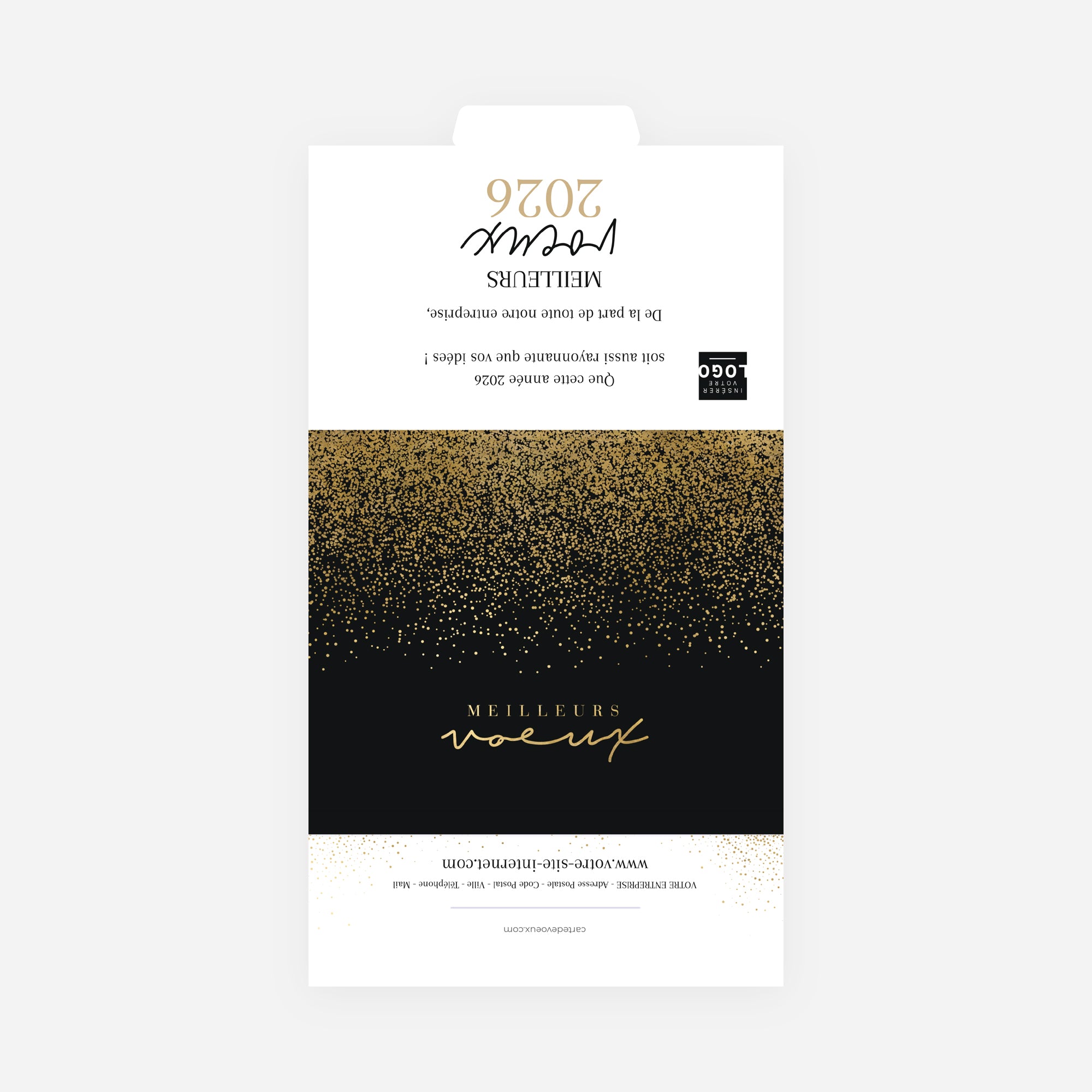 Poudre d'Or | Vœux professionnels • Boite chocolat personnalisée • Maxim's de Paris photo N° 3