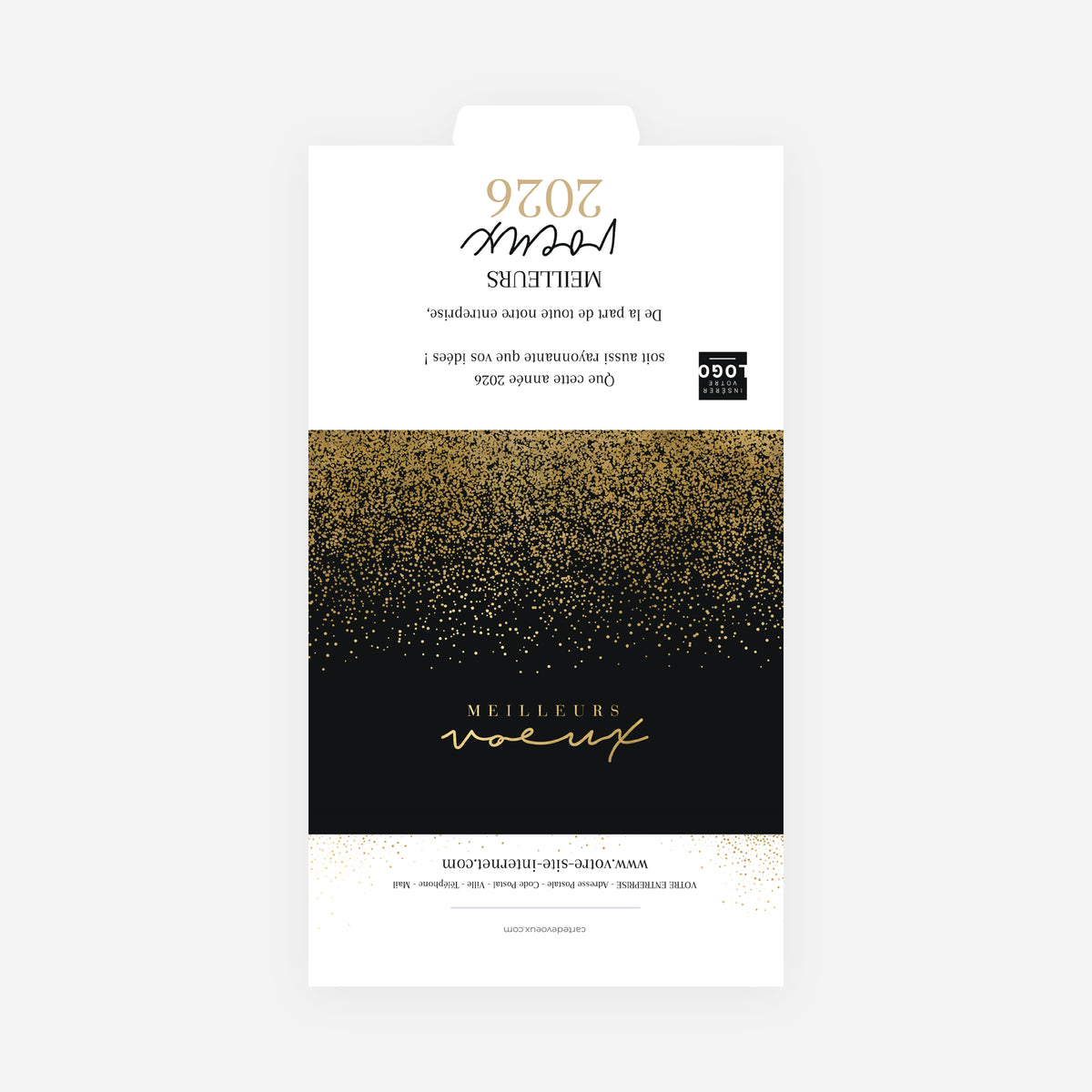 Poudre d'Or | Vœux professionnels • Boite chocolat personnalisée • Maxim's de Paris photo N° 3