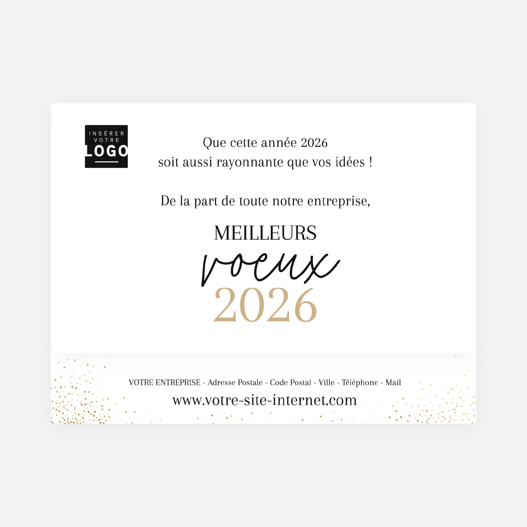 Poudre d'Or | Vœux professionnels • Boite chocolat personnalisée • Maxim's de Paris photo N° 4