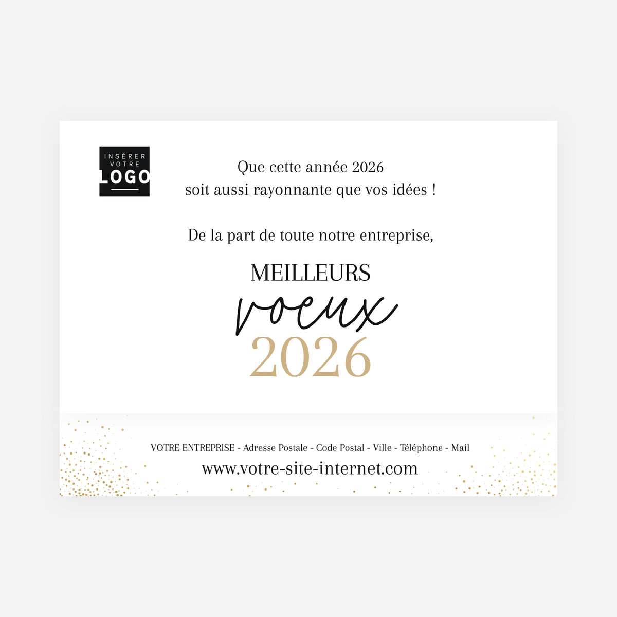 Poudre d'Or | Vœux professionnels • Boite chocolat personnalisée • Maxim's de Paris photo N° 4