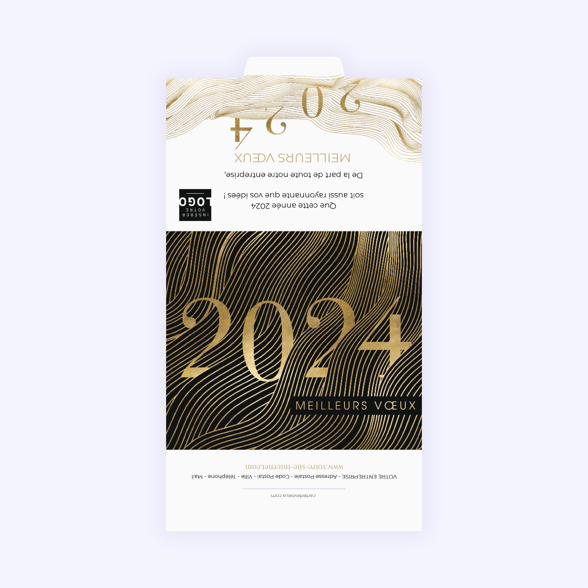 Fil d'Or | Vœux professionnels • Carte chocolats • Chocolats photo N° 3