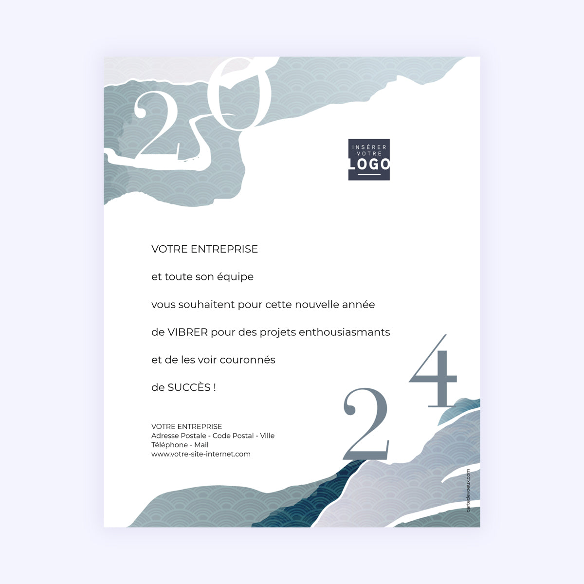 Fragments | Vœux professionnels • Carte virtuelle • eCard Image photo N° 1