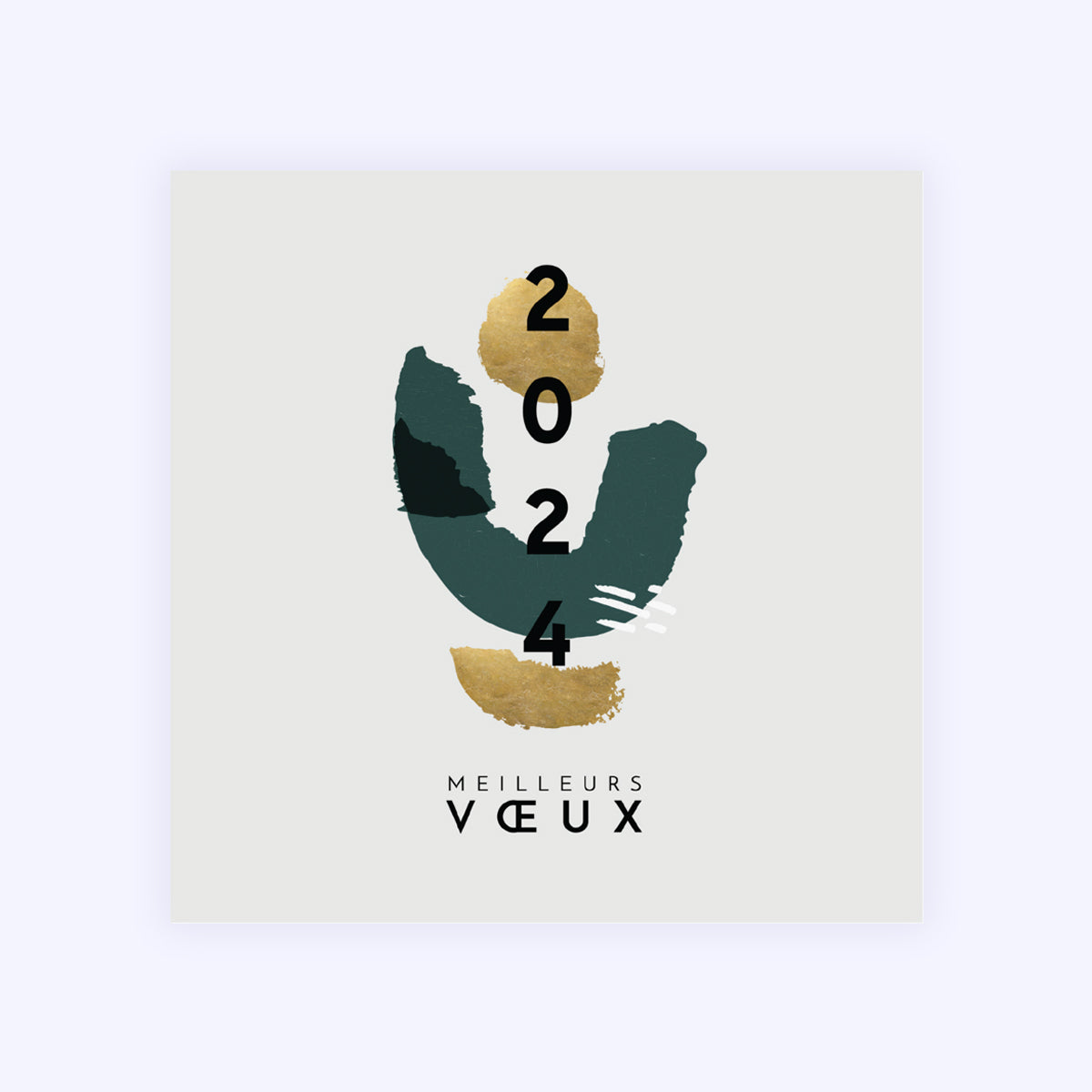 Japan Art | Vœux professionnels • Carte de voeux • Carré photo N° 1