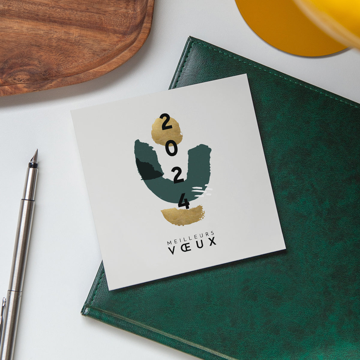 Japan Art | Vœux professionnels • Carte de voeux • Carré photo N° 4
