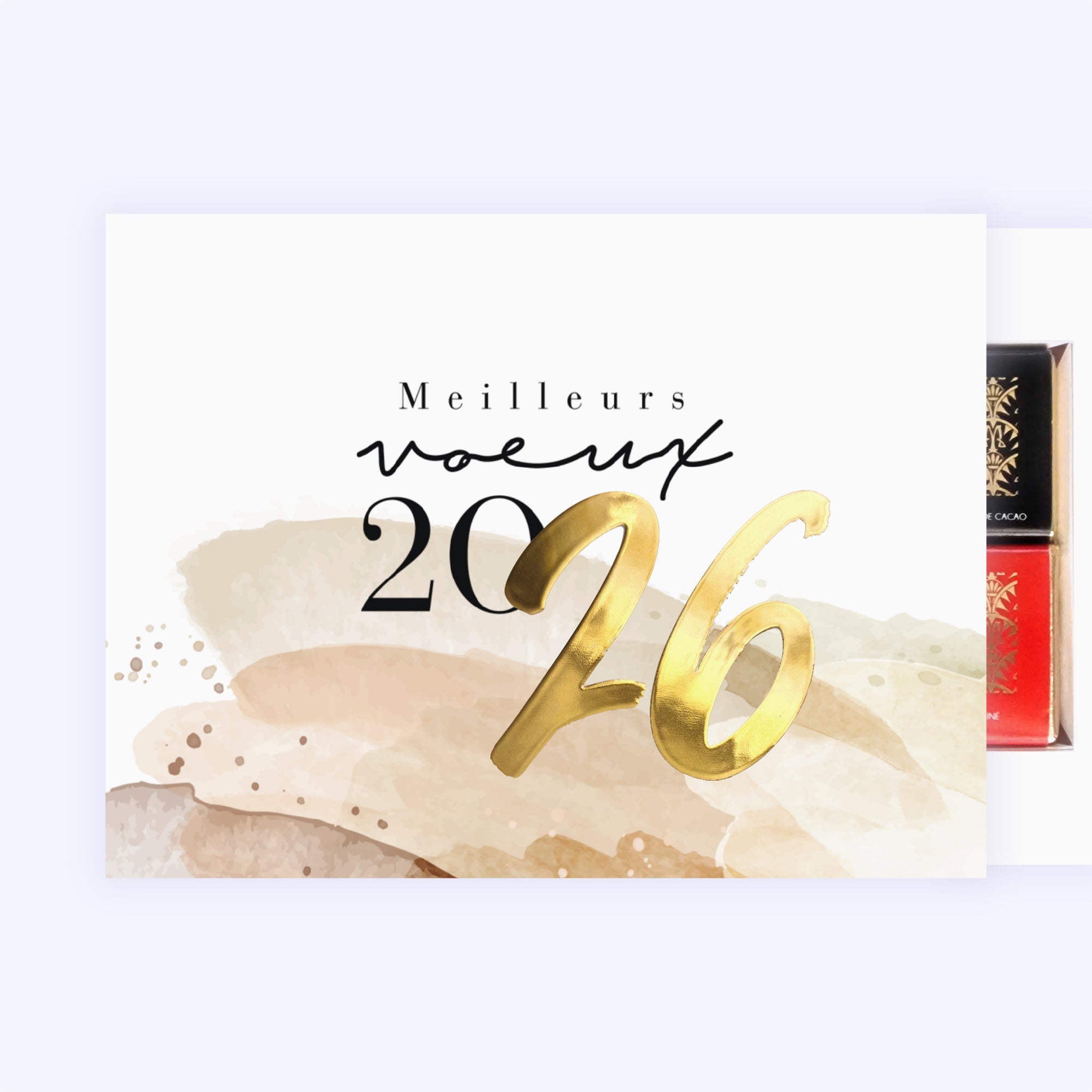 Natural Touch | Vœux professionnels • Boite chocolat personnalisée • Maxim's de Paris photo N° 2