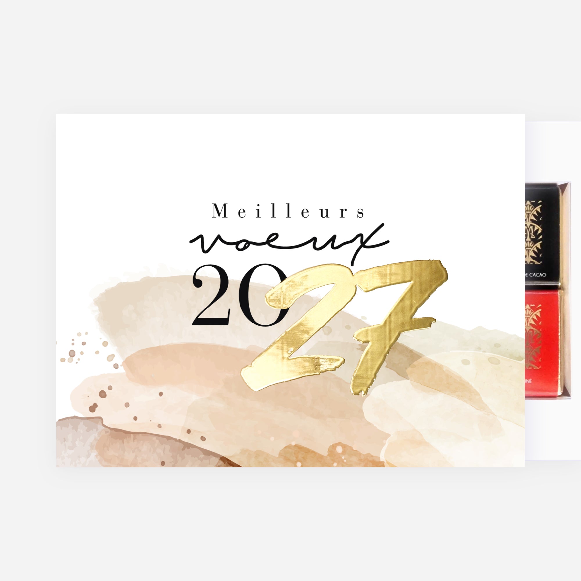 Natural Touch | Vœux professionnels • Boite chocolat personnalisée • Maxim's de Paris photo N° 2