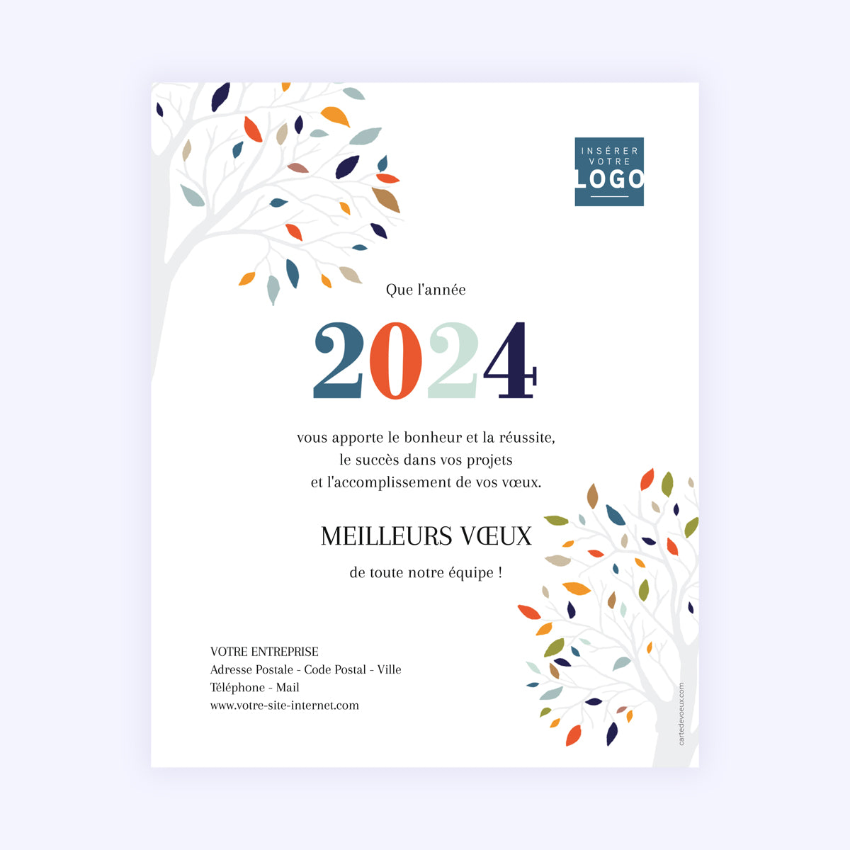 Arbre de Vie | Vœux professionnels • Carte virtuelle photo N° 1