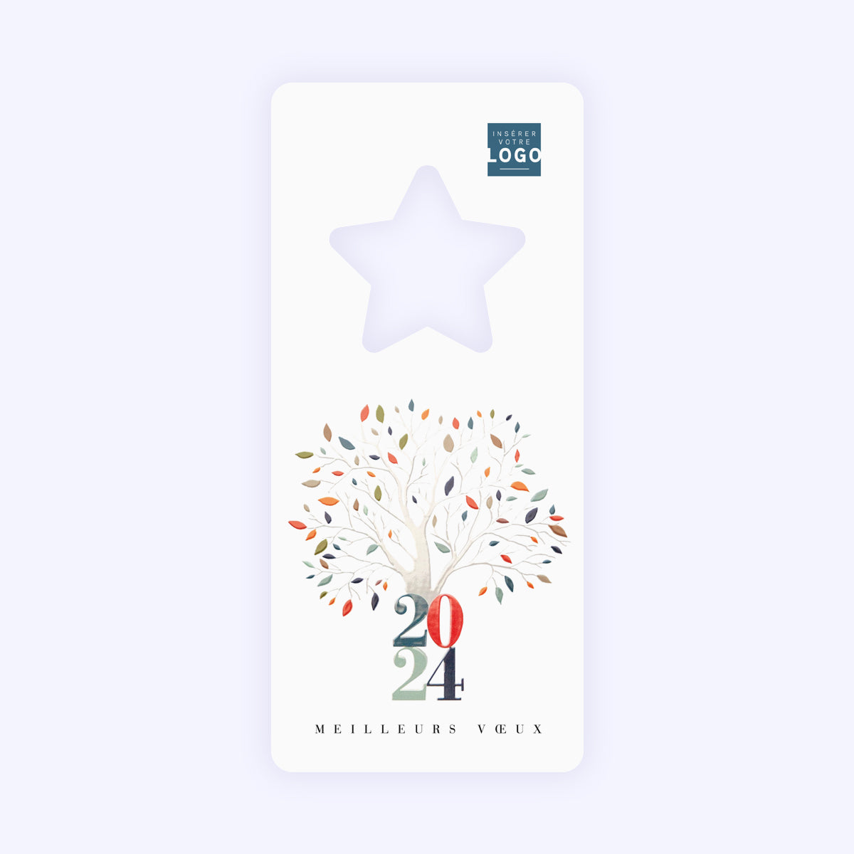 Arbre de Vie | Vœux professionnels • Carte premium photo N° 1