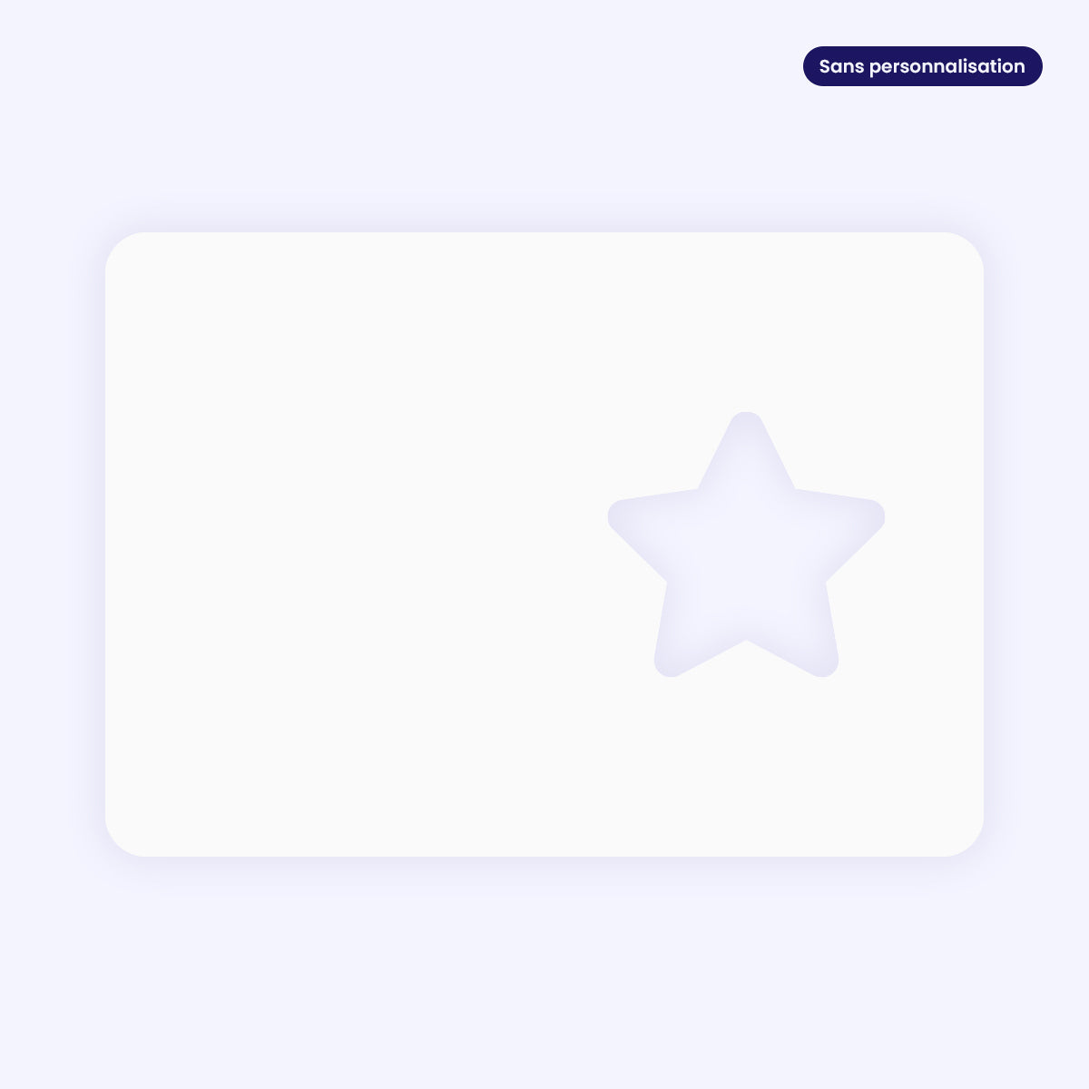 Minimaliste | Vœux professionnels • Carte de voeux • Horizontal étoile photo N° 3