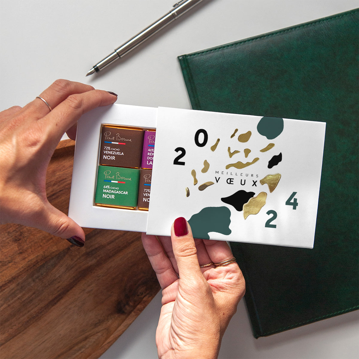 Jungle | Vœux professionnels • Carte chocolats photo N° 2