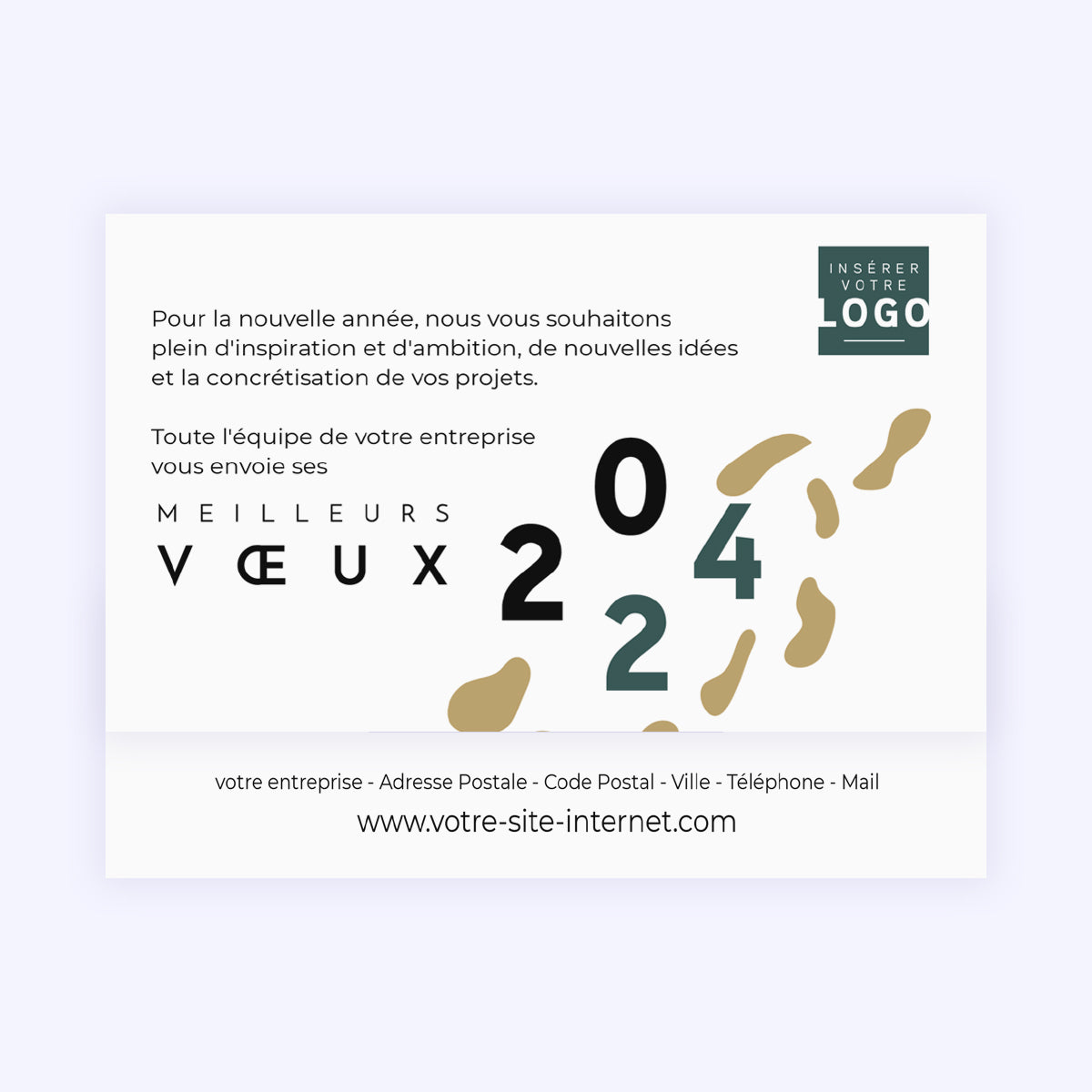 Jungle | Vœux professionnels • Carte chocolats photo N° 4