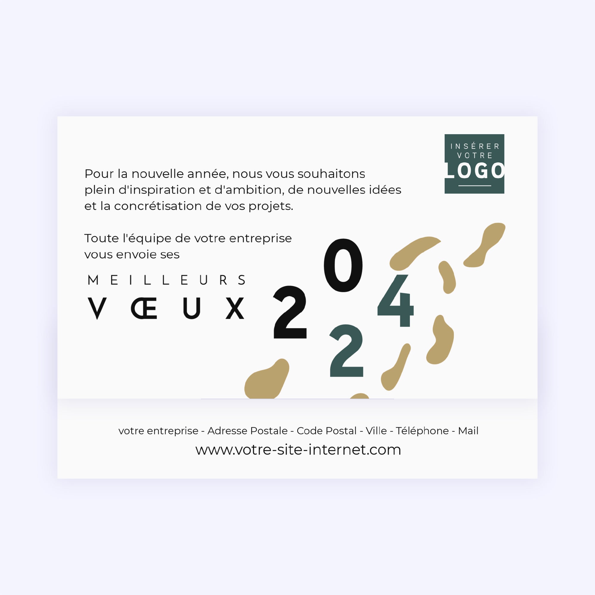 Jungle | Vœux professionnels • Carte chocolats • Chocolats photo N° 4