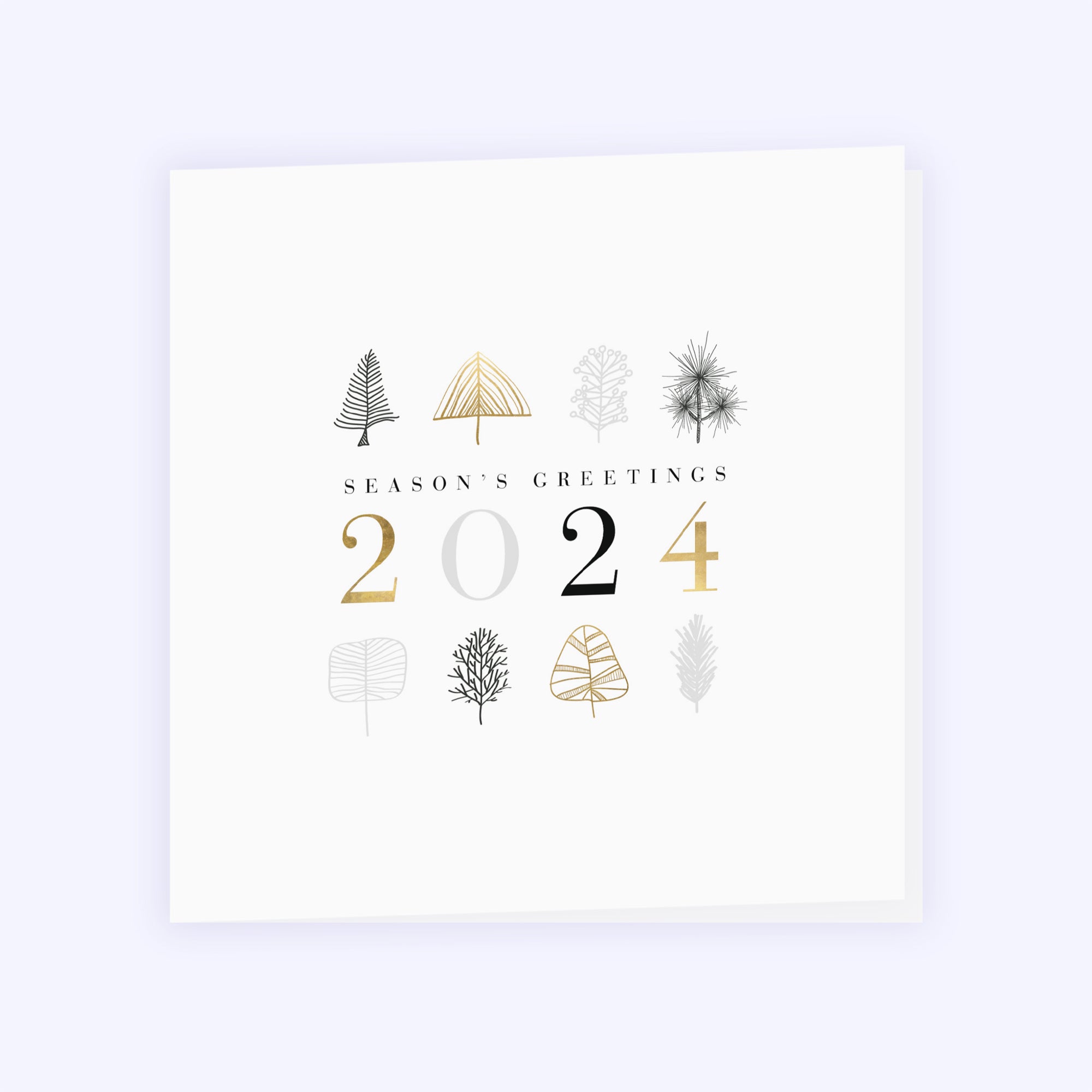 Christmas Tree | Vœux professionnels • Carte de voeux photo N° 1