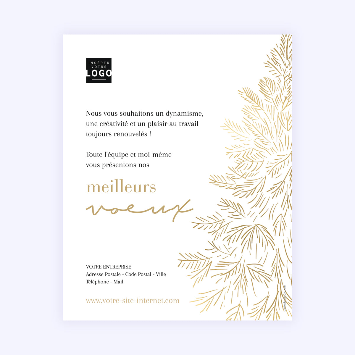 Roi des Forêts | Vœux professionnels • Carte virtuelle • eCard Image photo N° 1