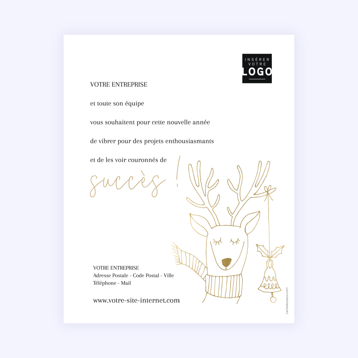 Scandinavie | Vœux professionnels • Carte virtuelle photo N° 1
