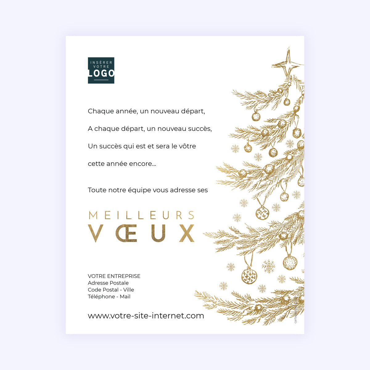 Ornements | Vœux professionnels • Carte virtuelle • eCard Image photo N° 1