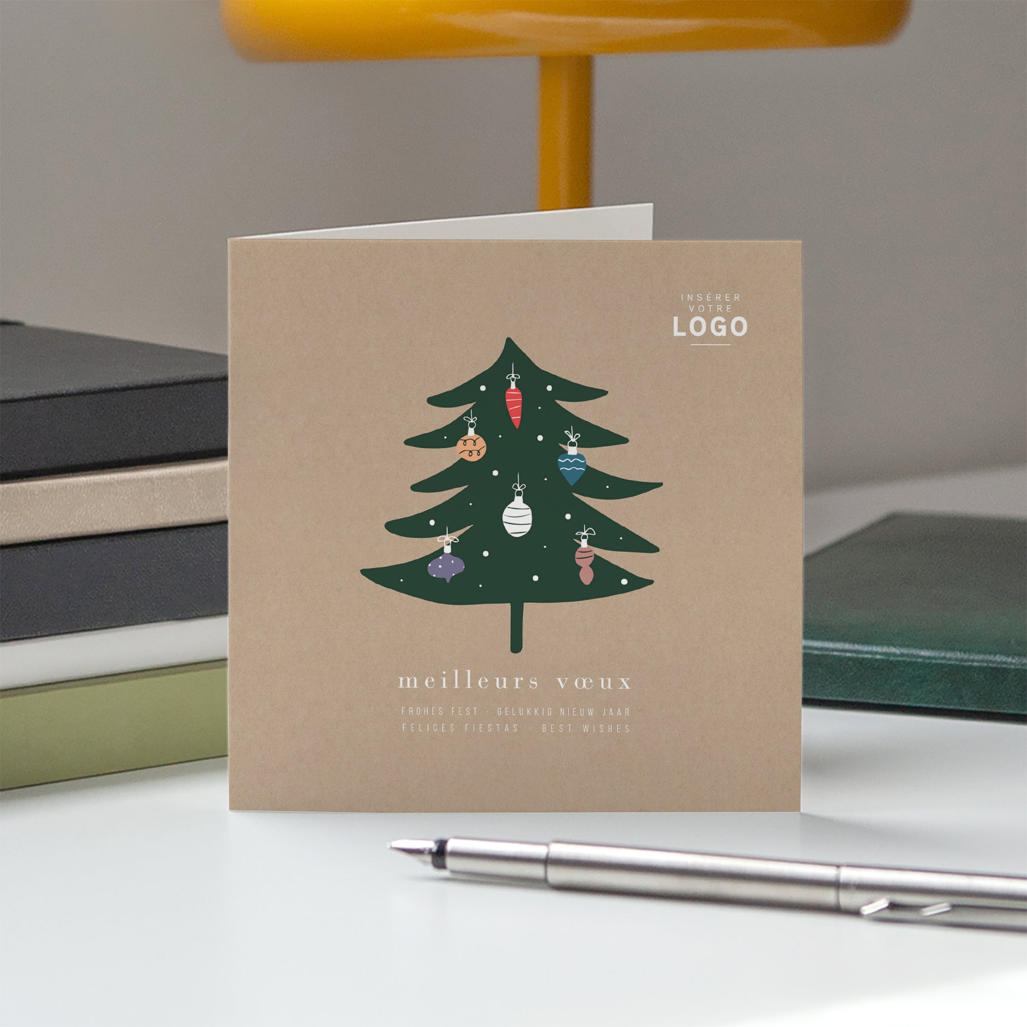 Christmas' balls | Vœux professionnels • Carte de voeux photo N° 5