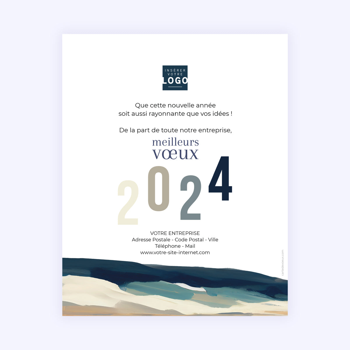 Nouvelle Vague | Vœux professionnels • Carte virtuelle photo N° 1
