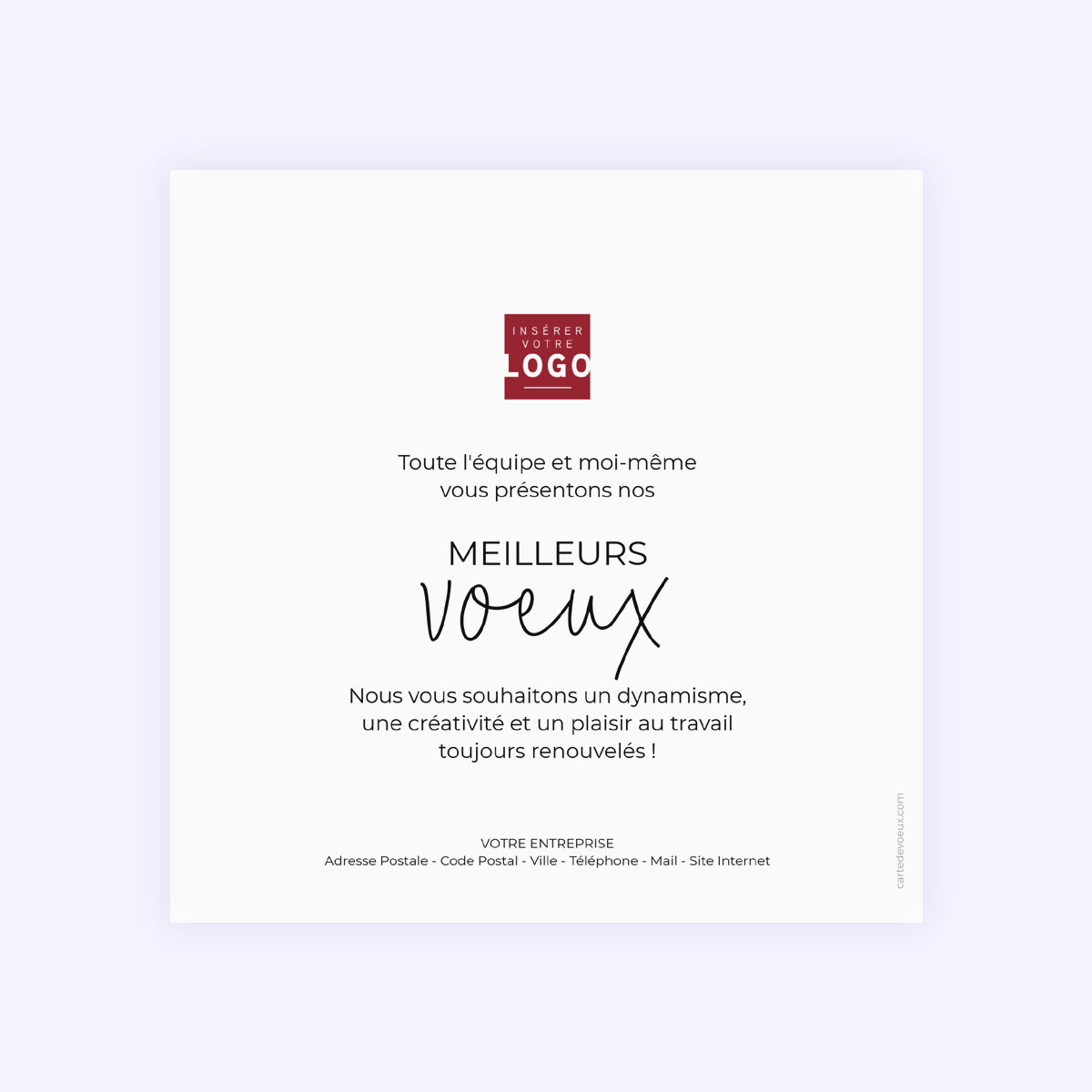 Origami | Vœux professionnels • Carte de voeux photo N° 2