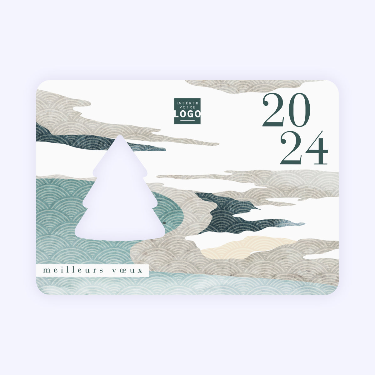 Légère Brume | Vœux professionnels • Carte de voeux photo N° 1