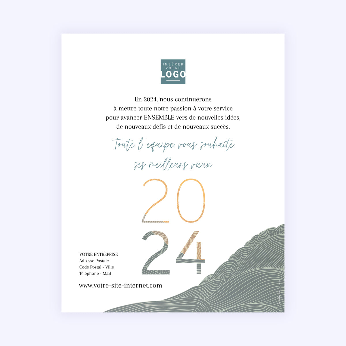 Couleurs Primaires | Vœux professionnels • Carte virtuelle • eCard Image photo N° 1