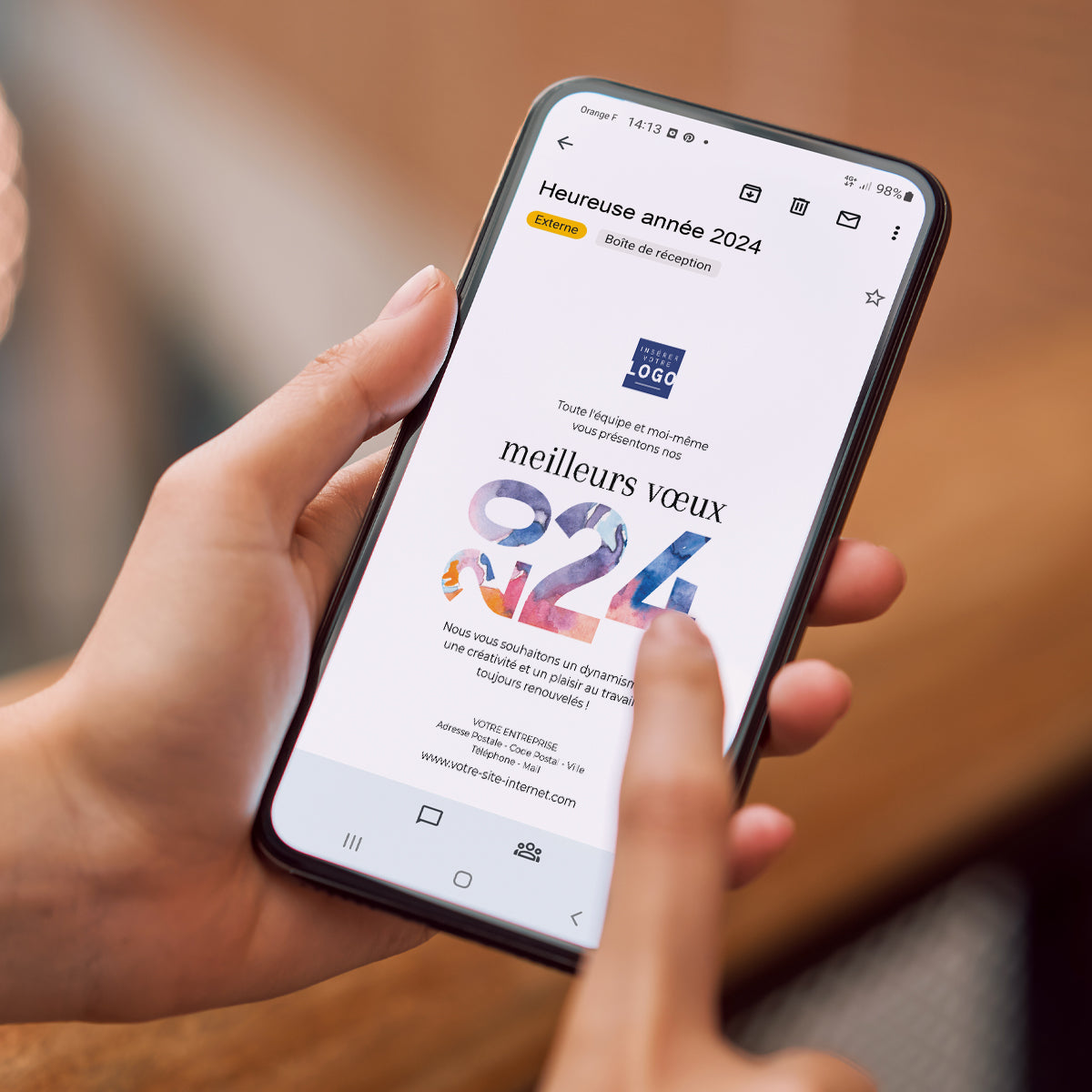 All Countries | Vœux professionnels • Carte virtuelle • eCard Image photo N° 2