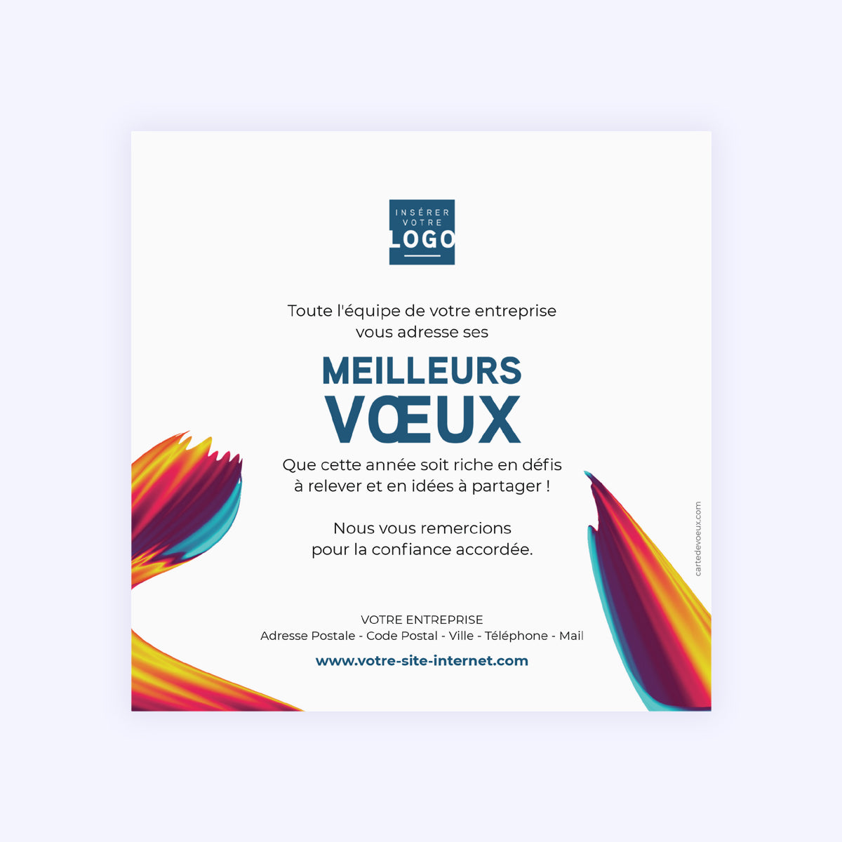 Paris | Vœux professionnels • Carte de voeux photo N° 2