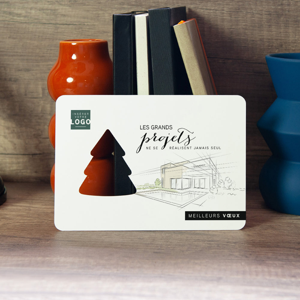 Grands Projets | Vœux professionnels • Carte de voeux photo N° 4