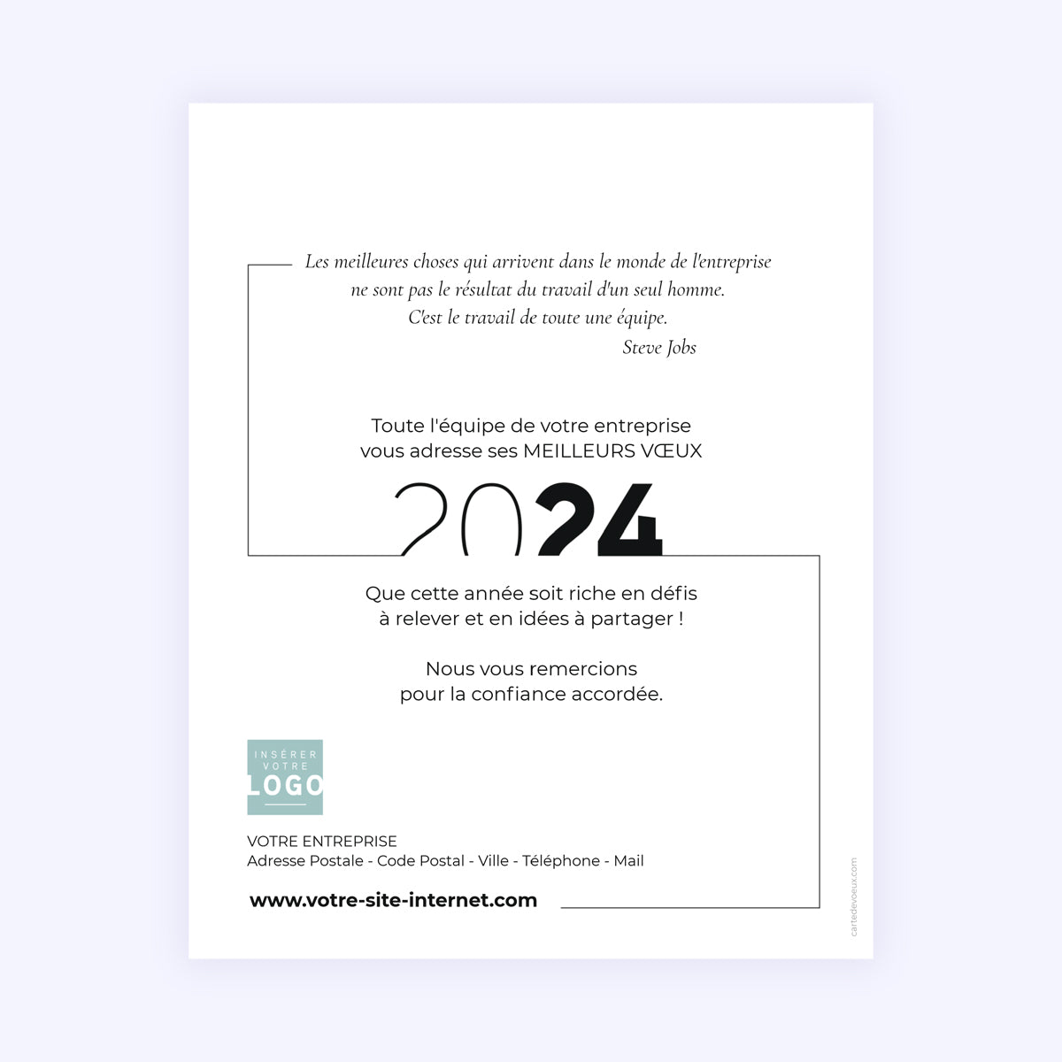 Together | Vœux professionnels • Carte virtuelle photo N° 1